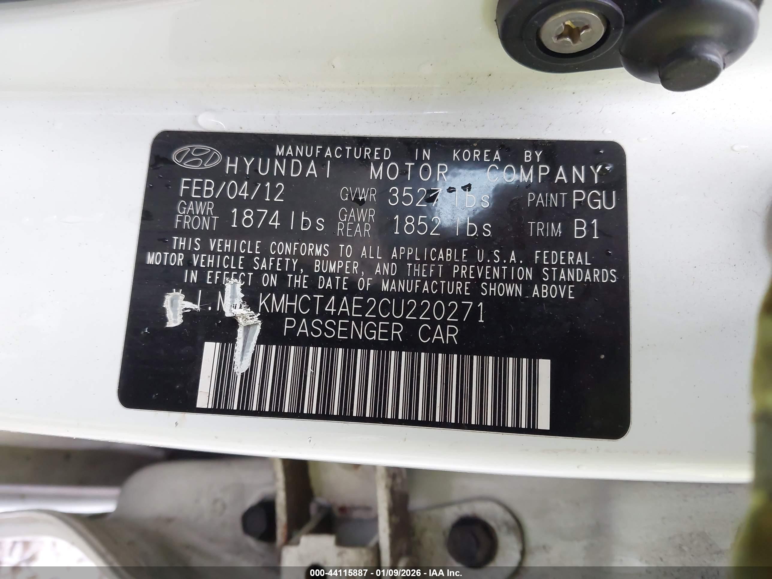 HYUNDAI ACCENT image 9
