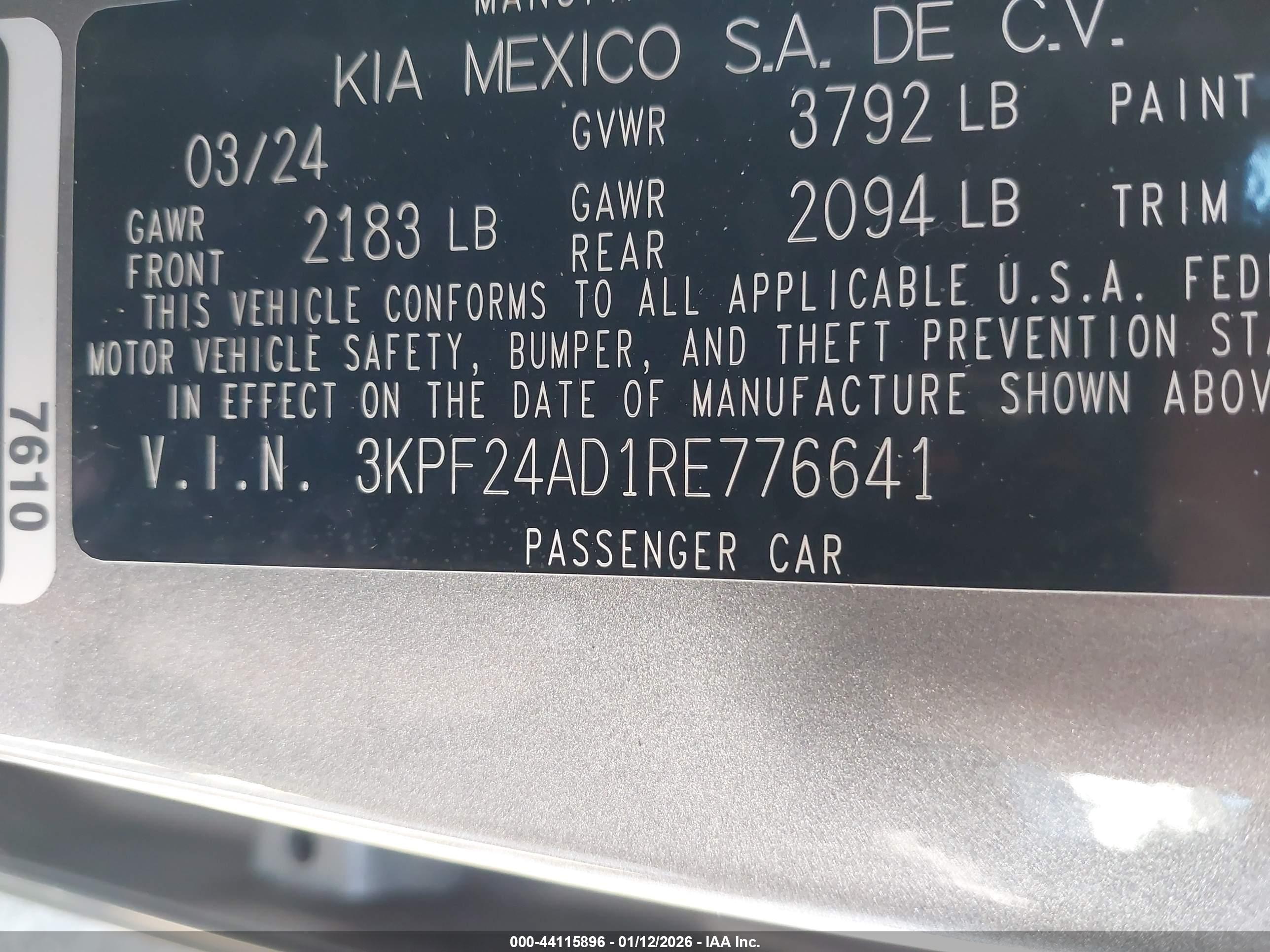 KIA FORTE image 9