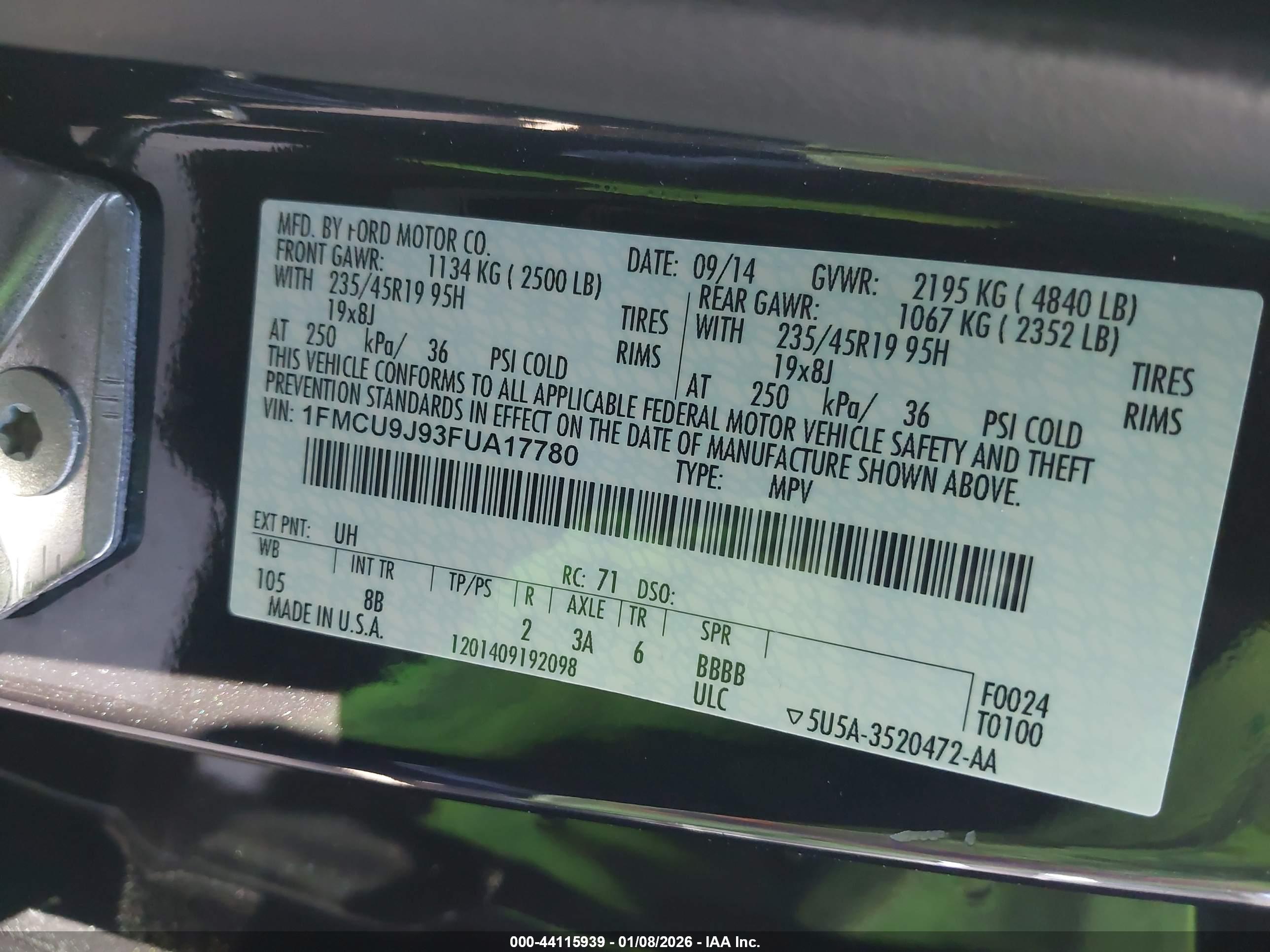 FORD ESCAPE image 9