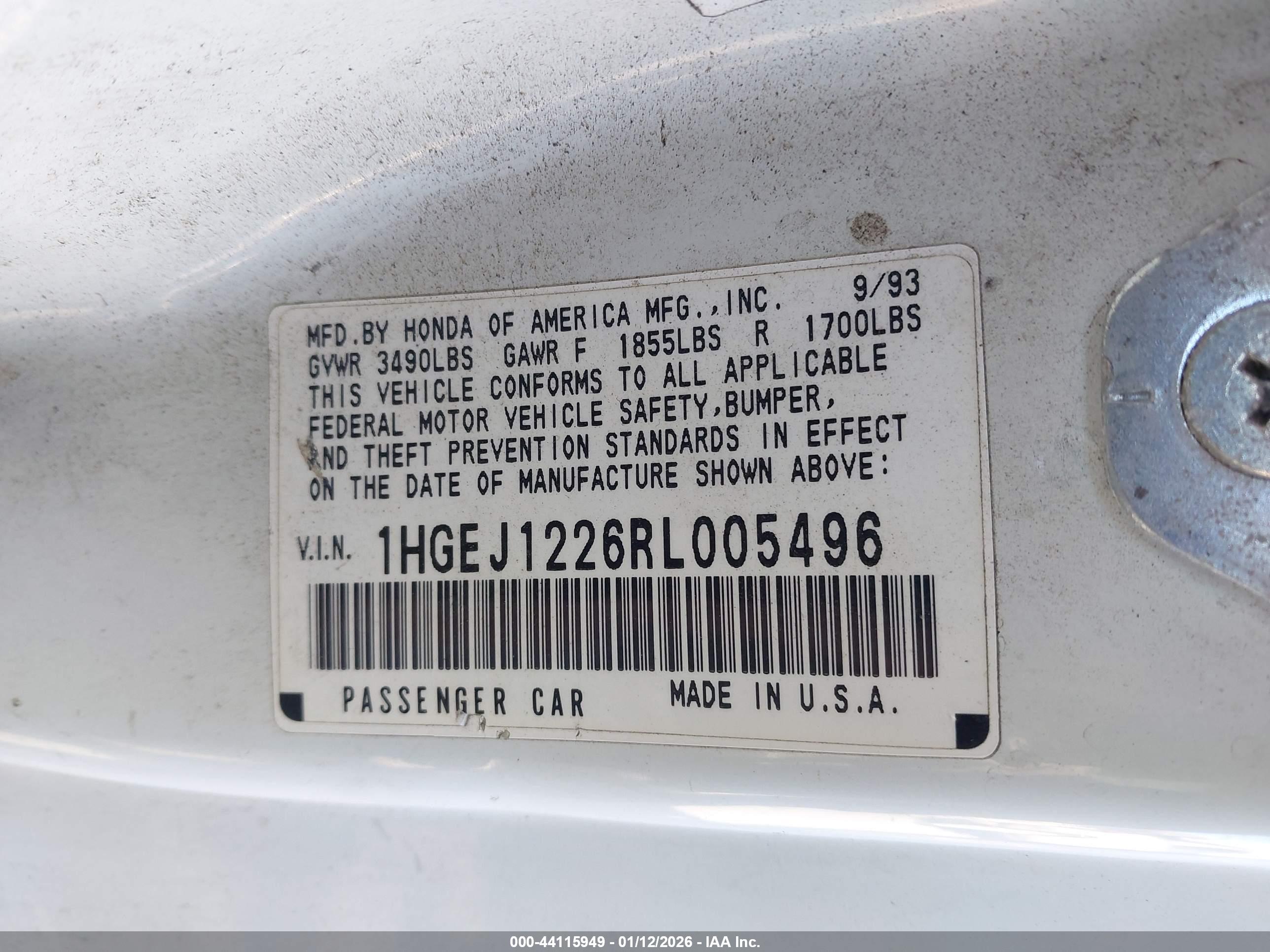HONDA CIVIC image 9