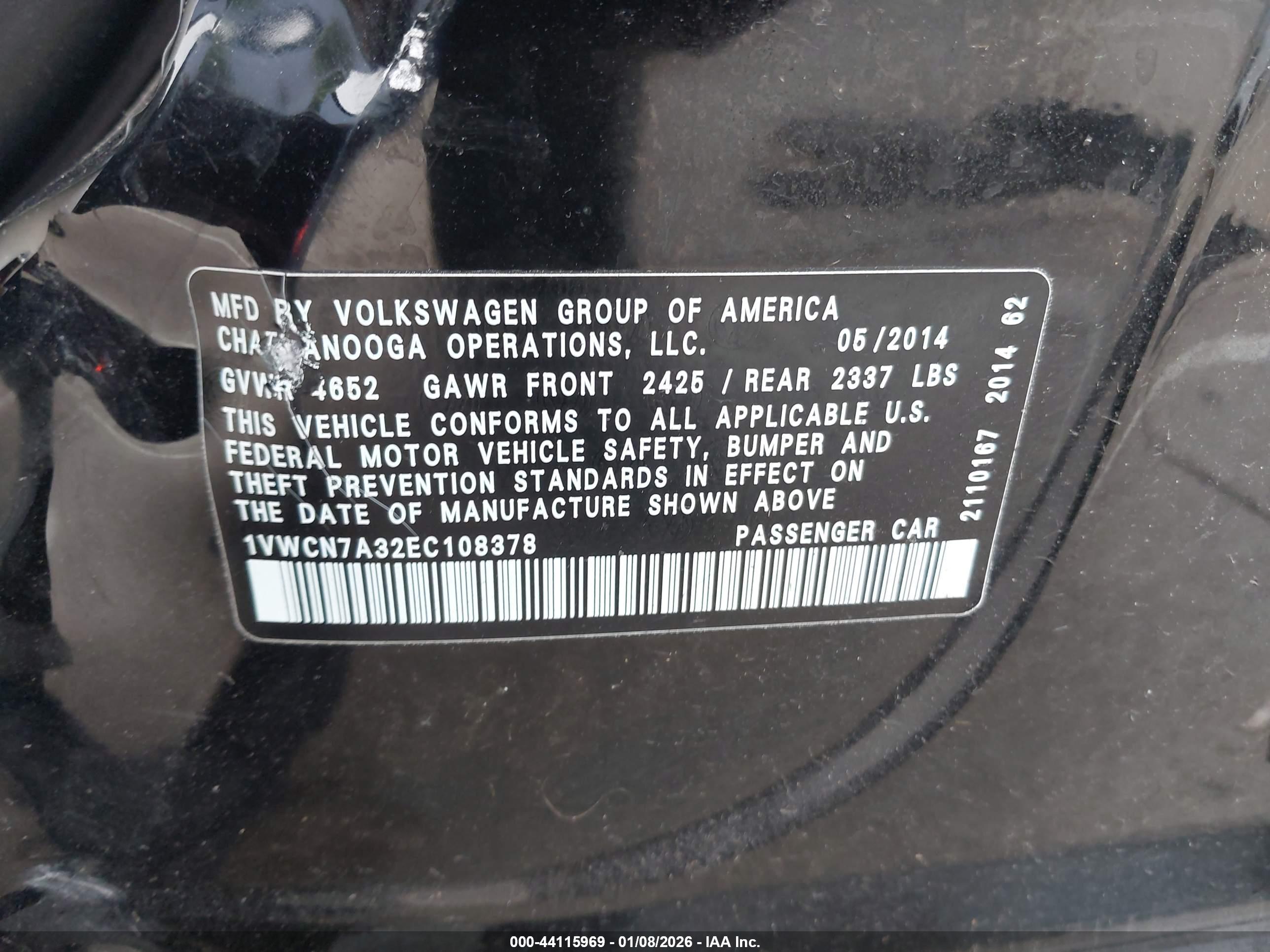 VOLKSWAGEN PASSAT image 9