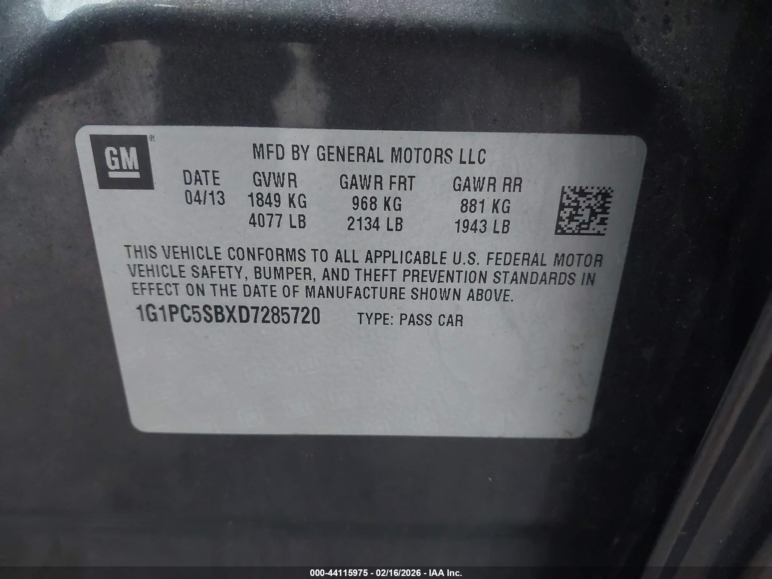 CHEVROLET CRUZE image 9
