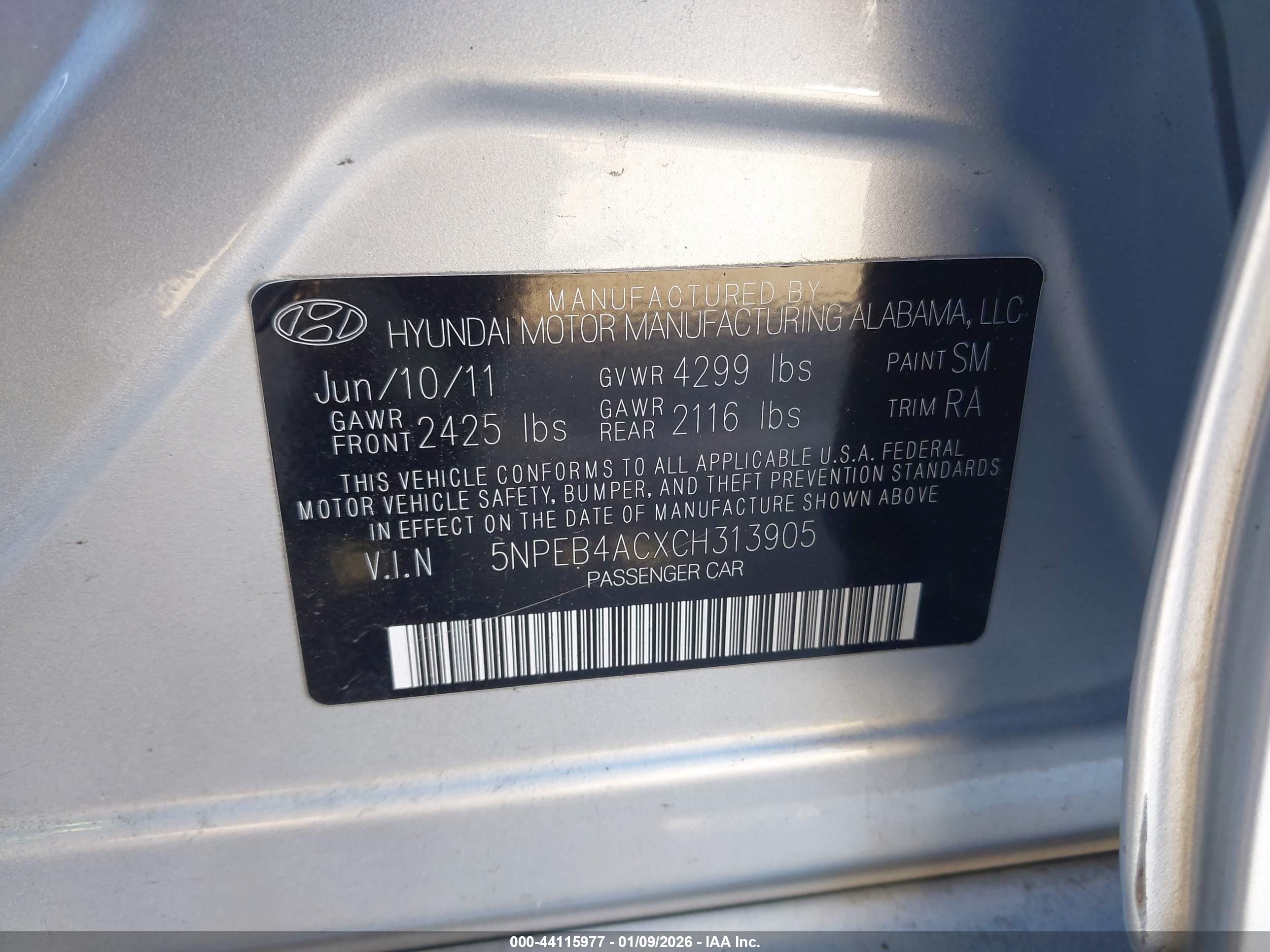 HYUNDAI SONATA image 9