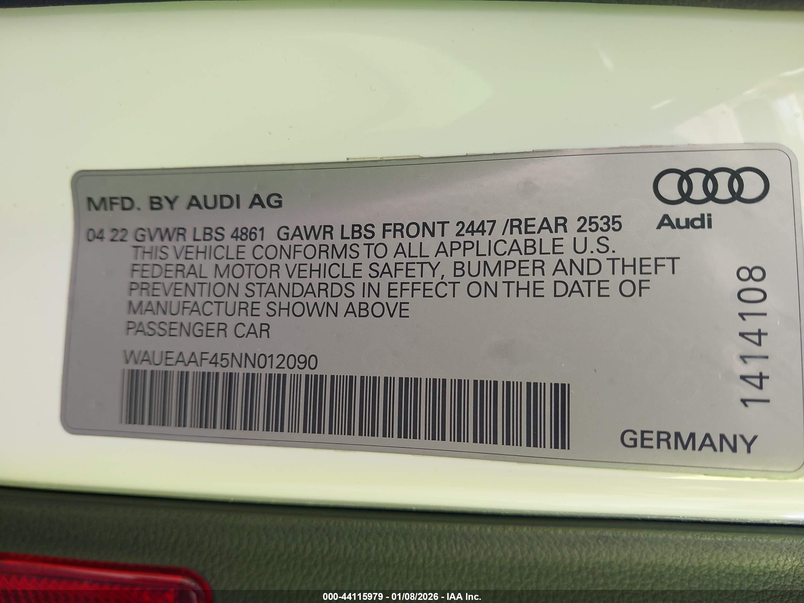 AUDI A4 image 9