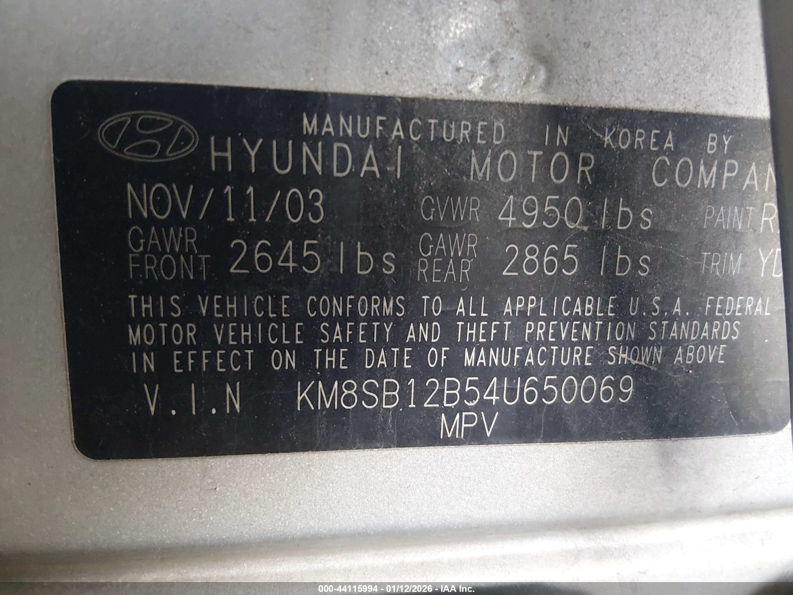HYUNDAI SANTA image 9