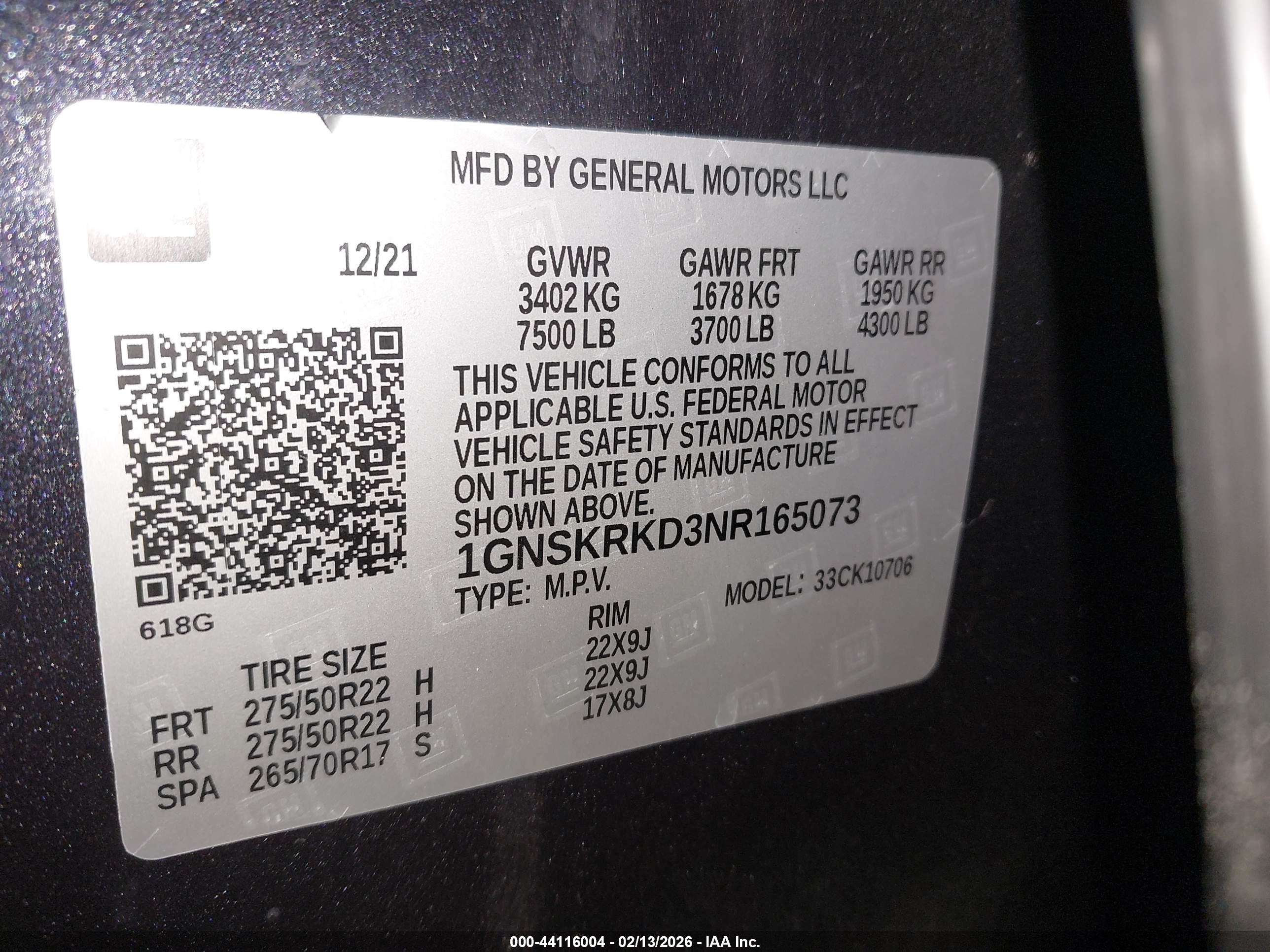 CHEVROLET TAHOE image 9