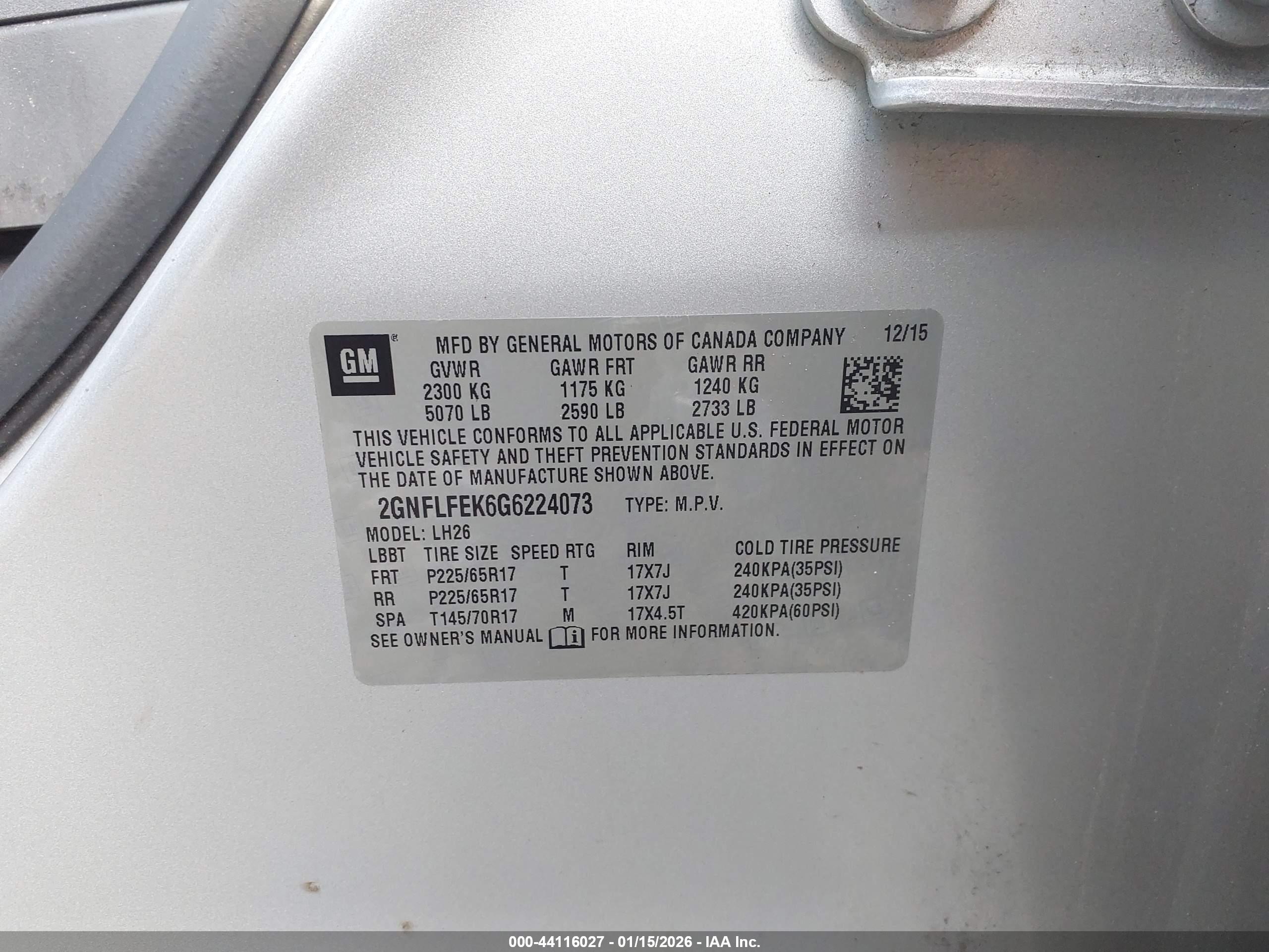 CHEVROLET EQUINOX image 9