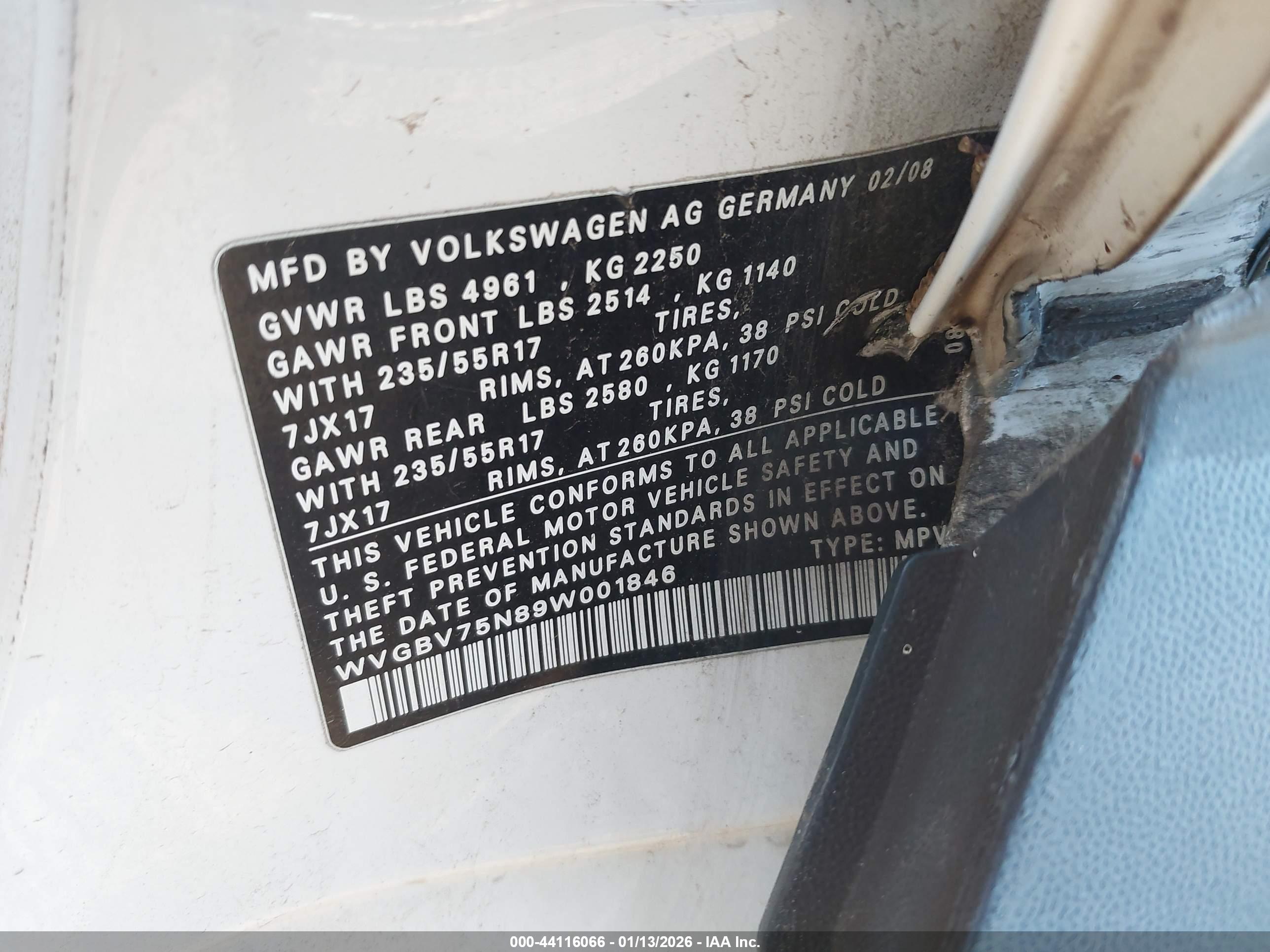 VOLKSWAGEN TIGUAN image 9