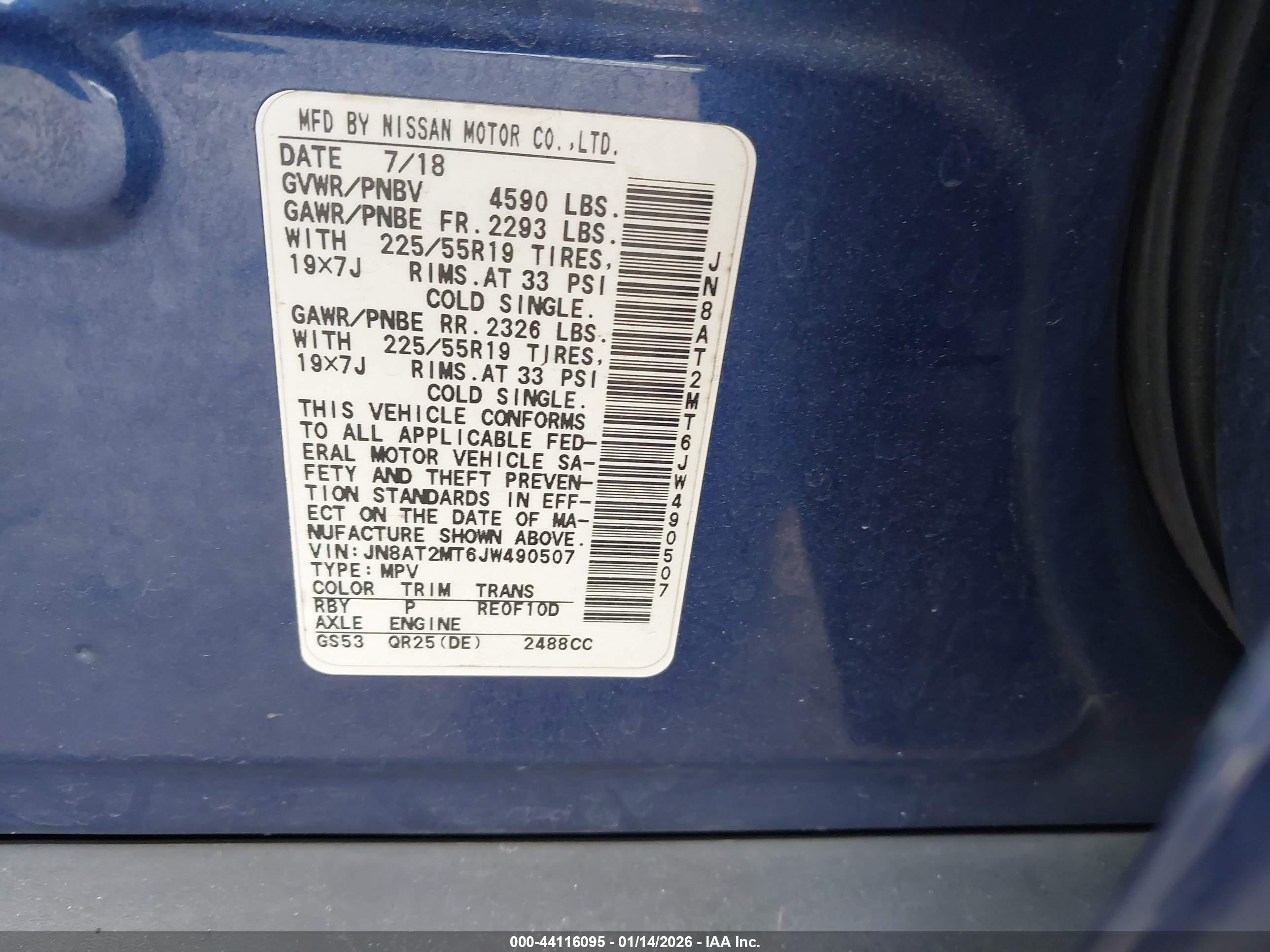 NISSAN ROGUE image 9