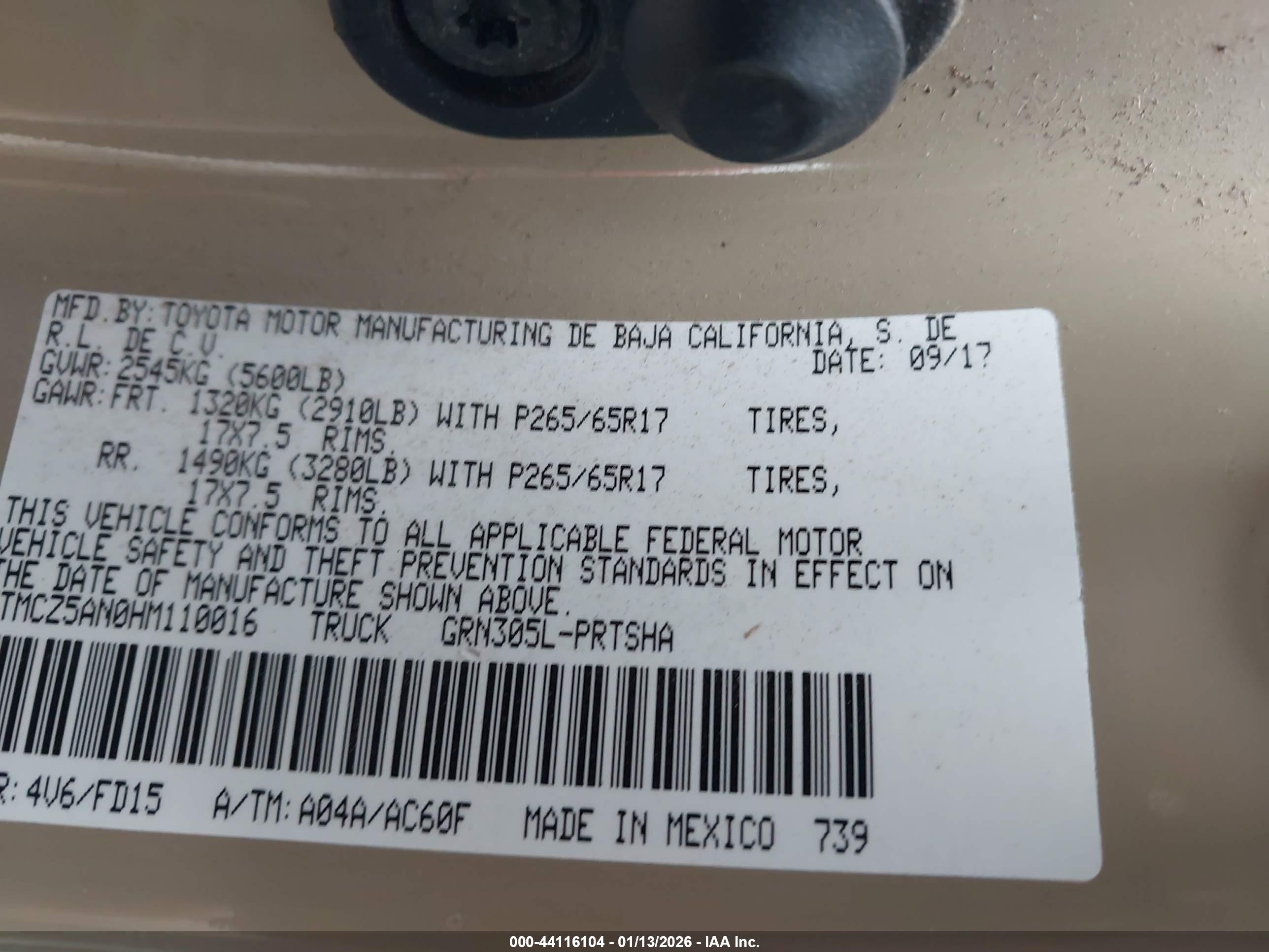 TOYOTA TACOMA image 9