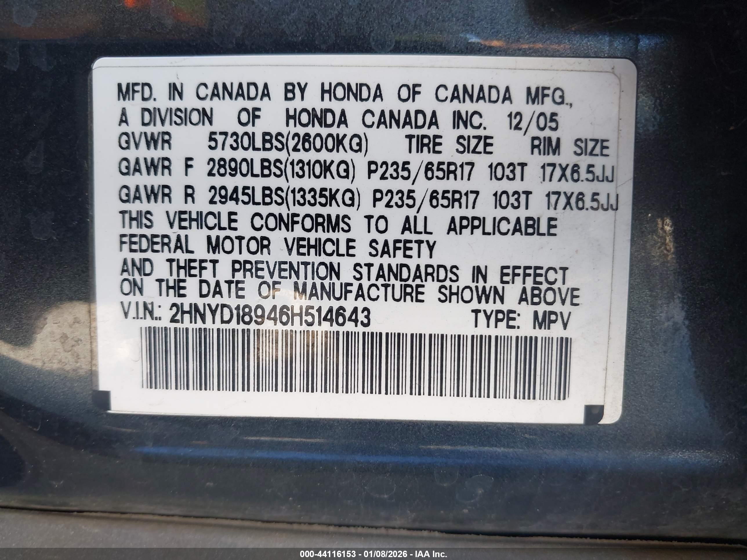 ACURA MDX image 9