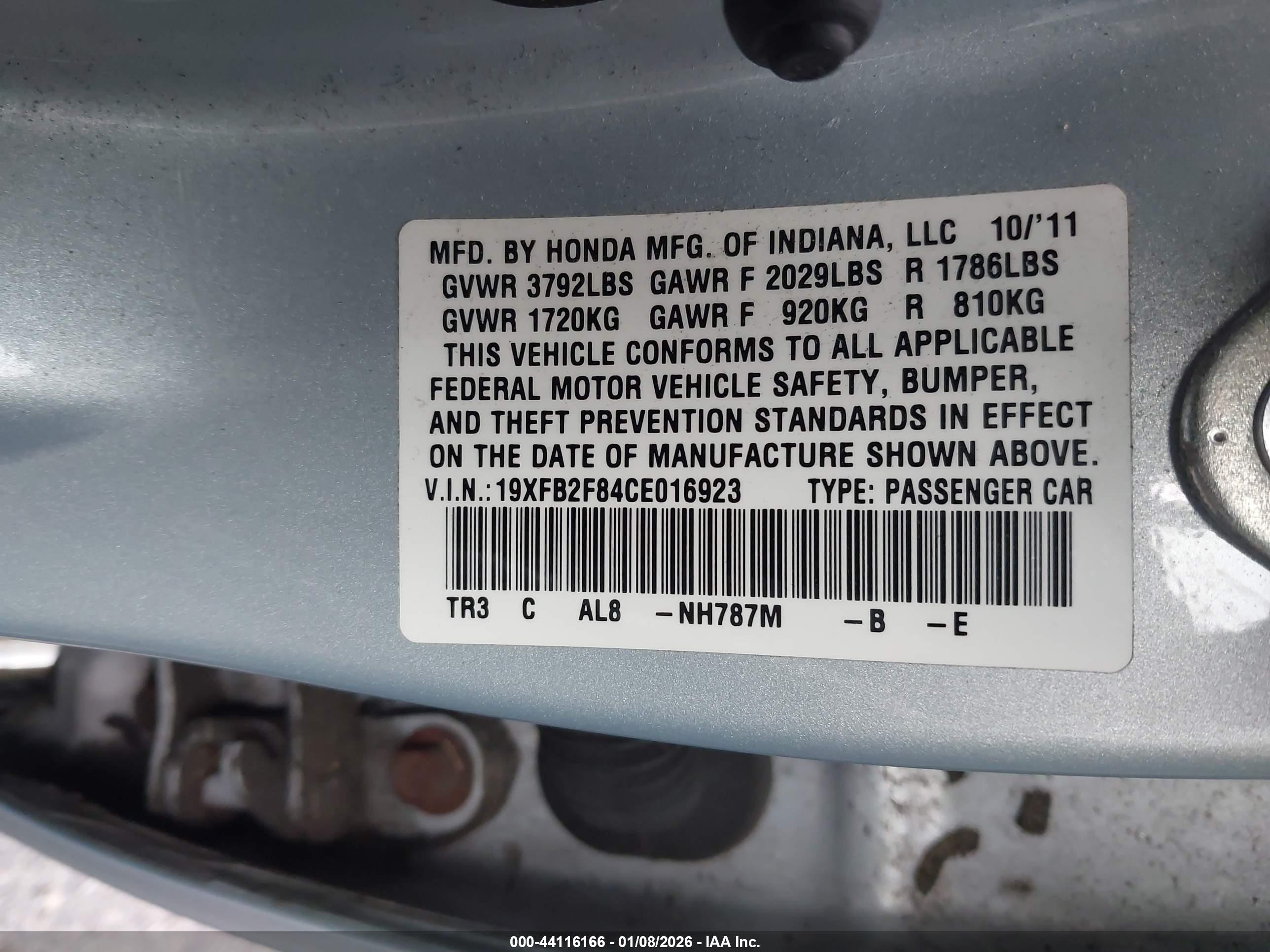 HONDA CIVIC image 9