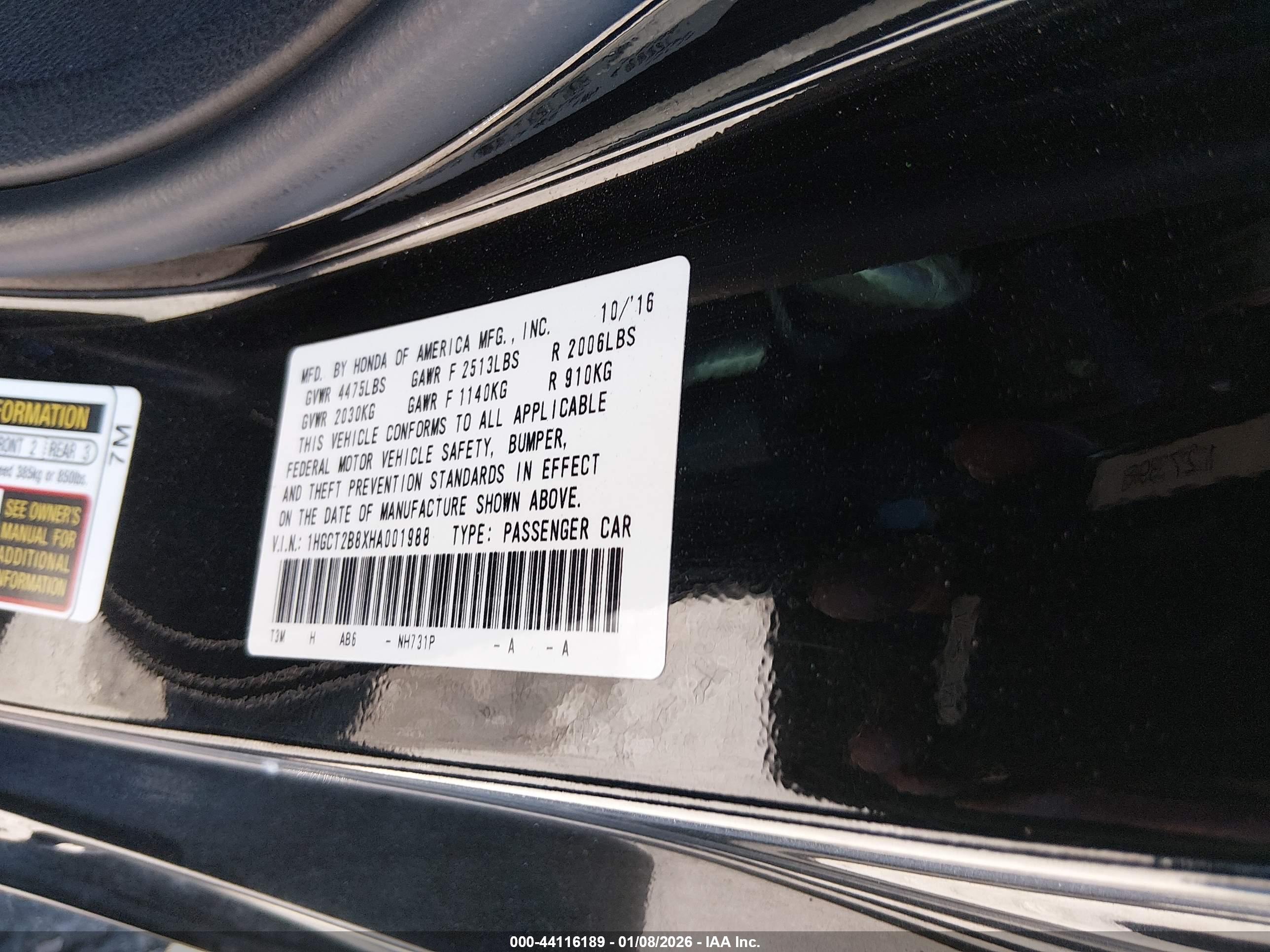 HONDA ACCORD image 9