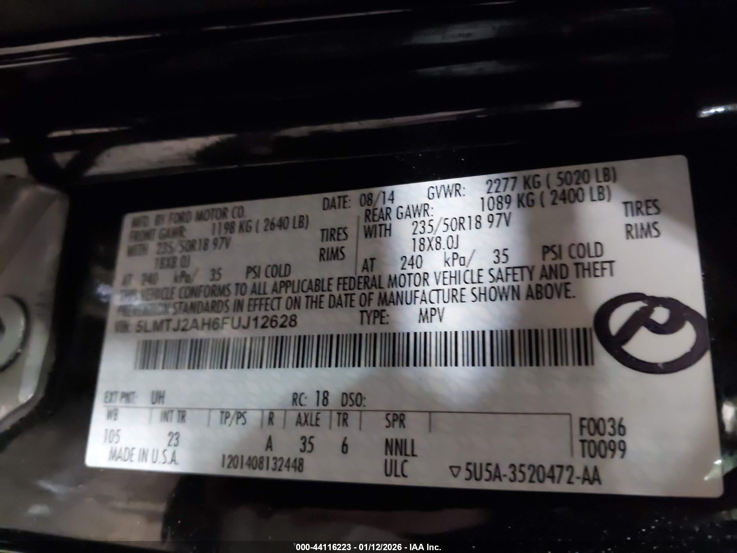 LINCOLN MKC image 9