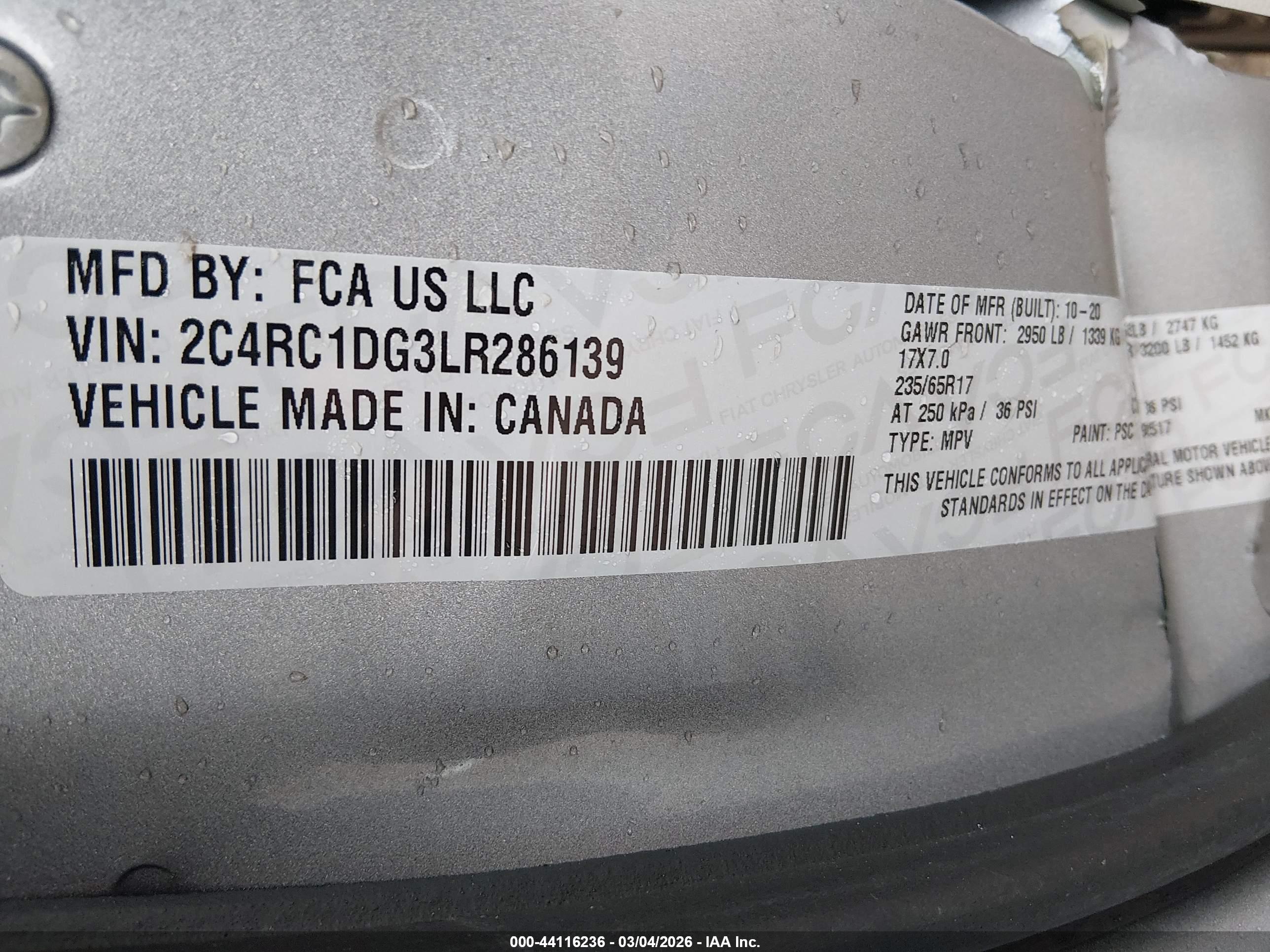 CHRYSLER VOYAGER image 9