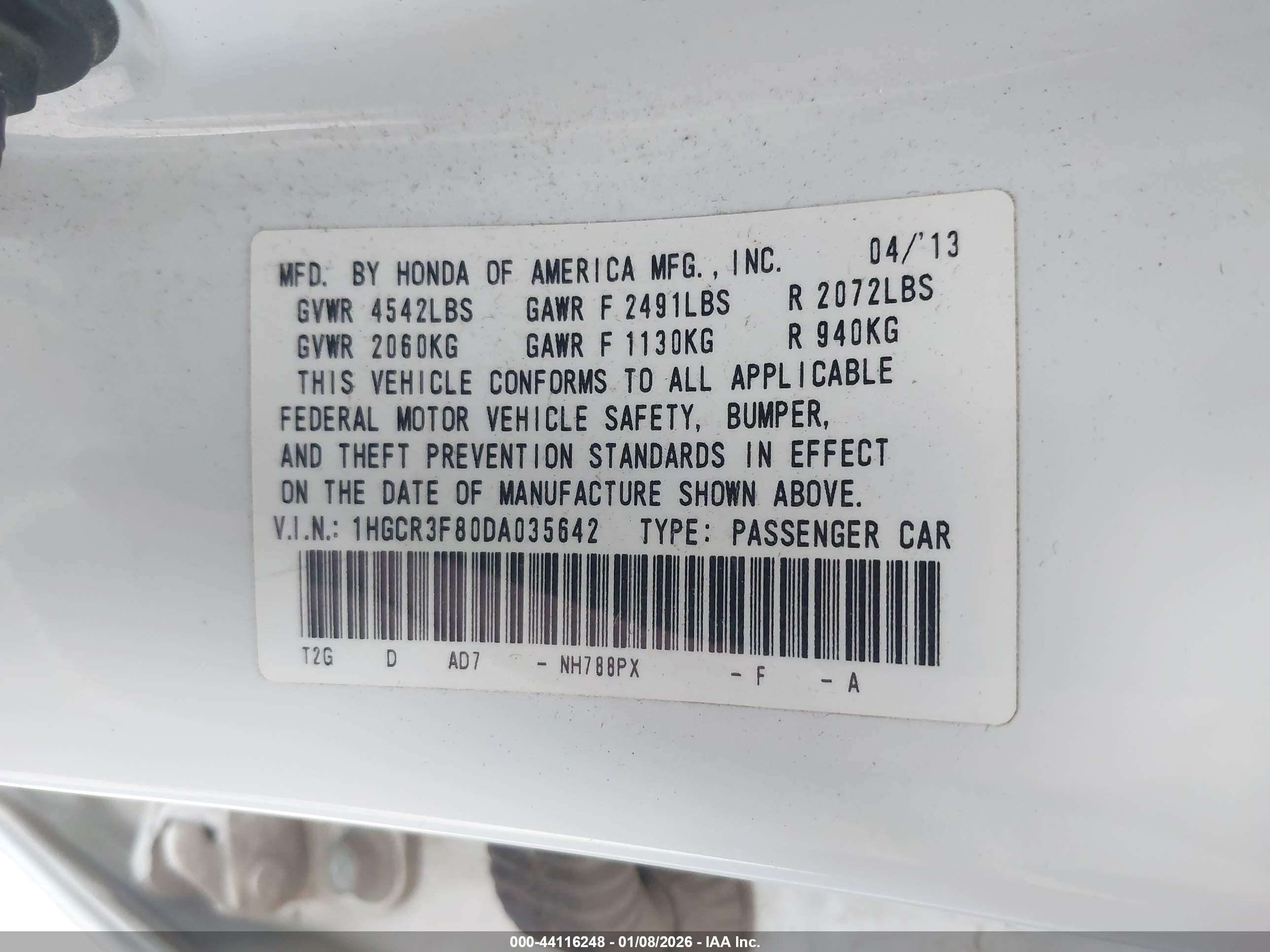 HONDA ACCORD image 9