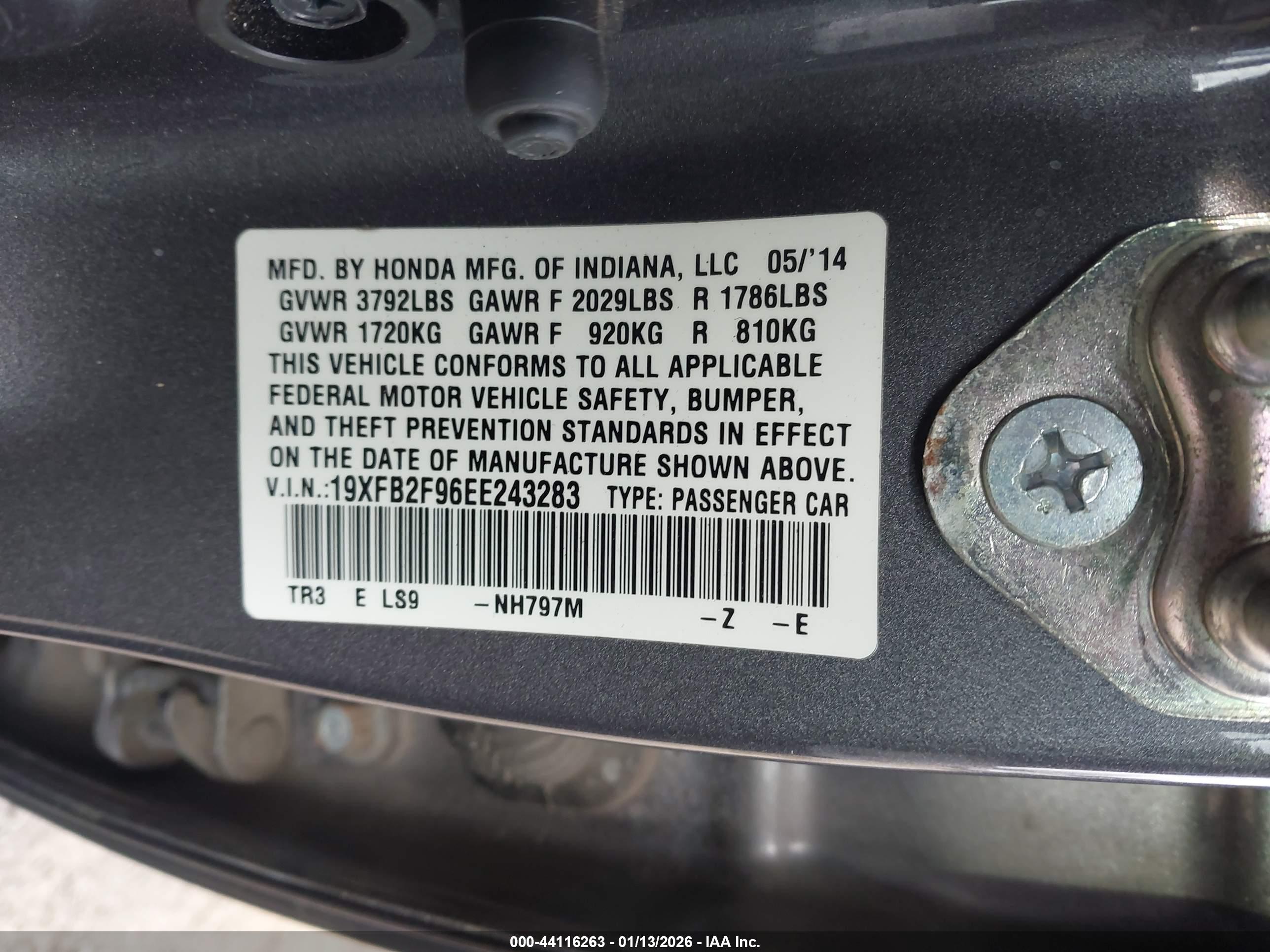 HONDA CIVIC image 9