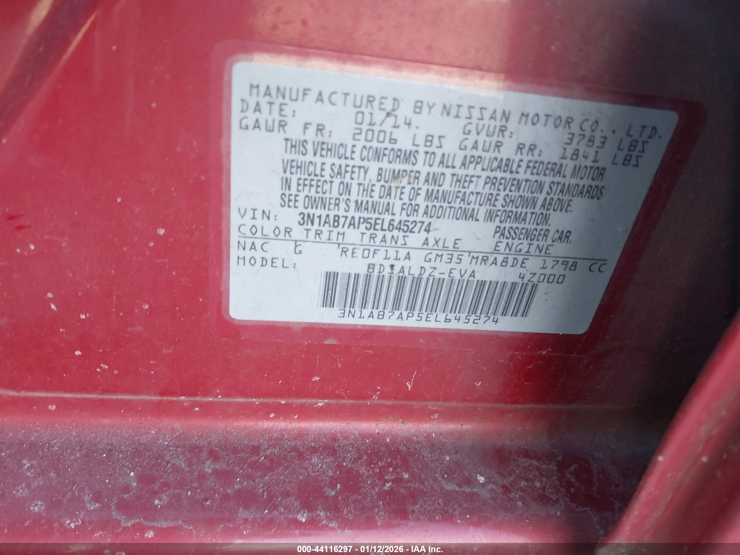 NISSAN SENTRA image 9