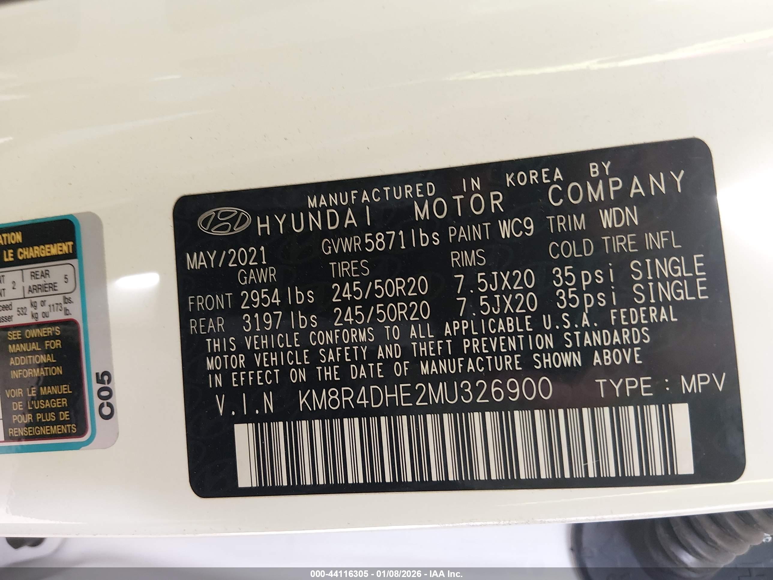 HYUNDAI PALISADE image 9