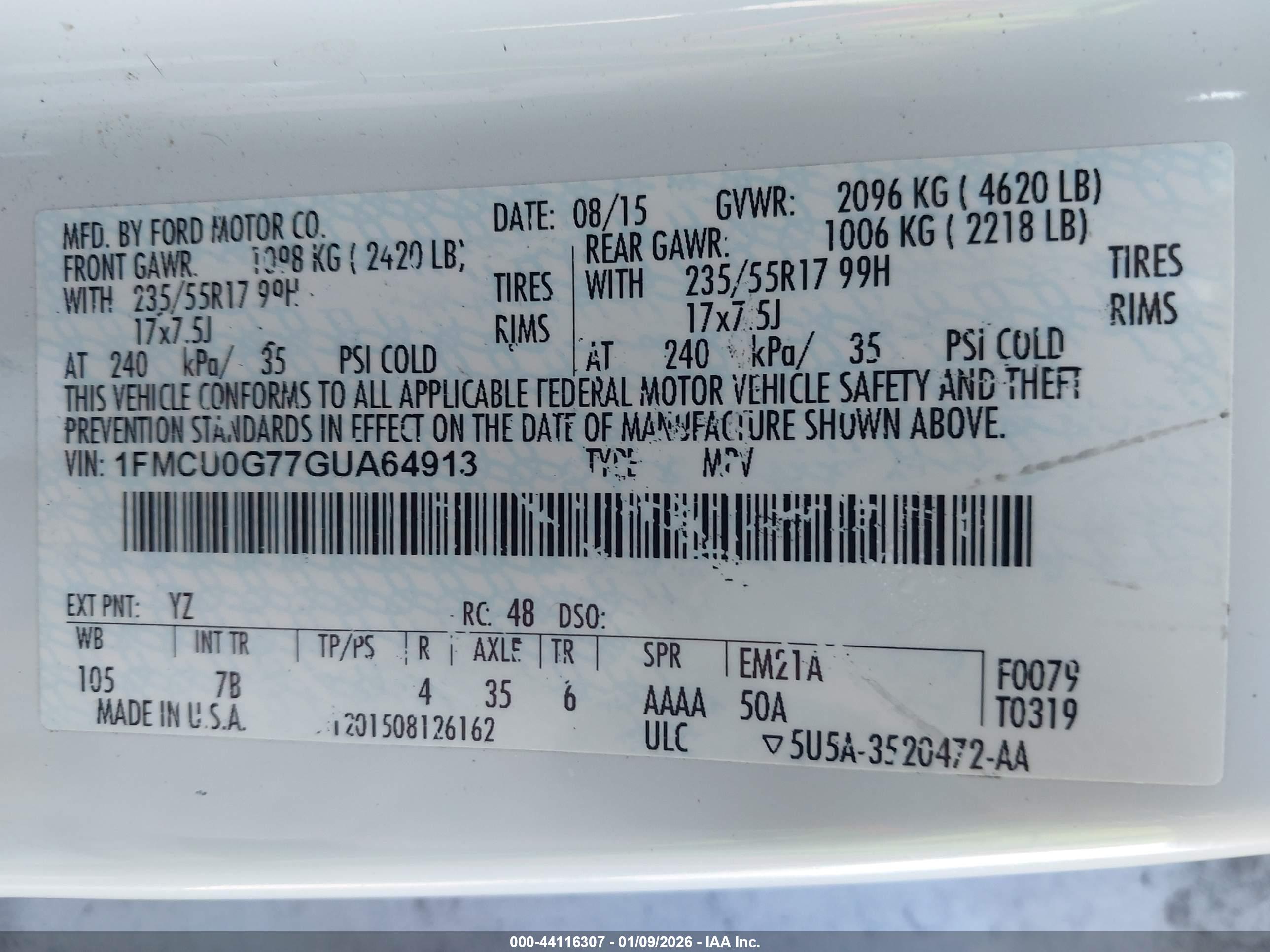 FORD ESCAPE image 9