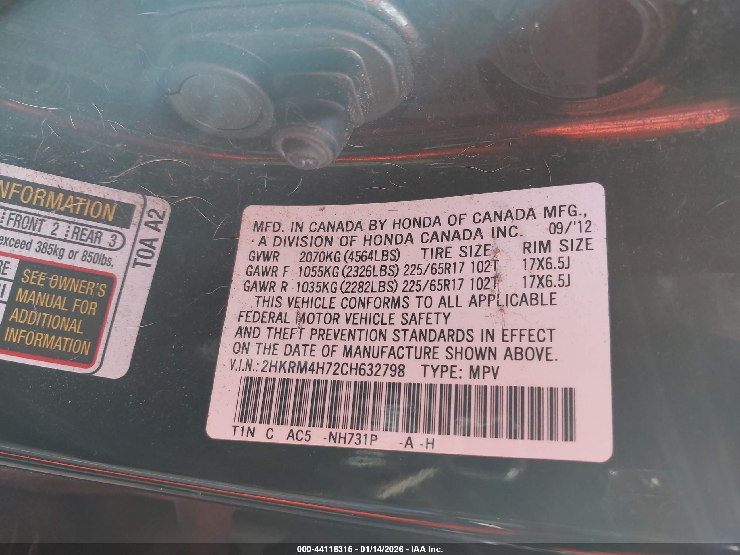 HONDA CR-V image 9