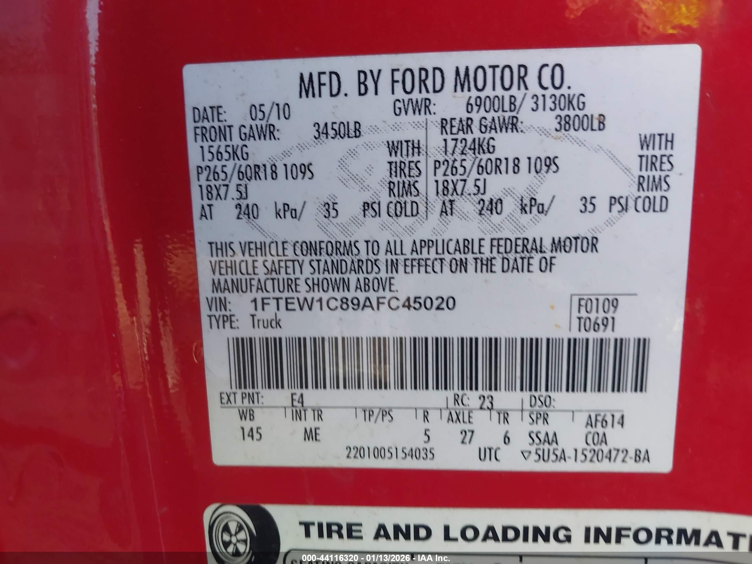 FORD F-150 image 9
