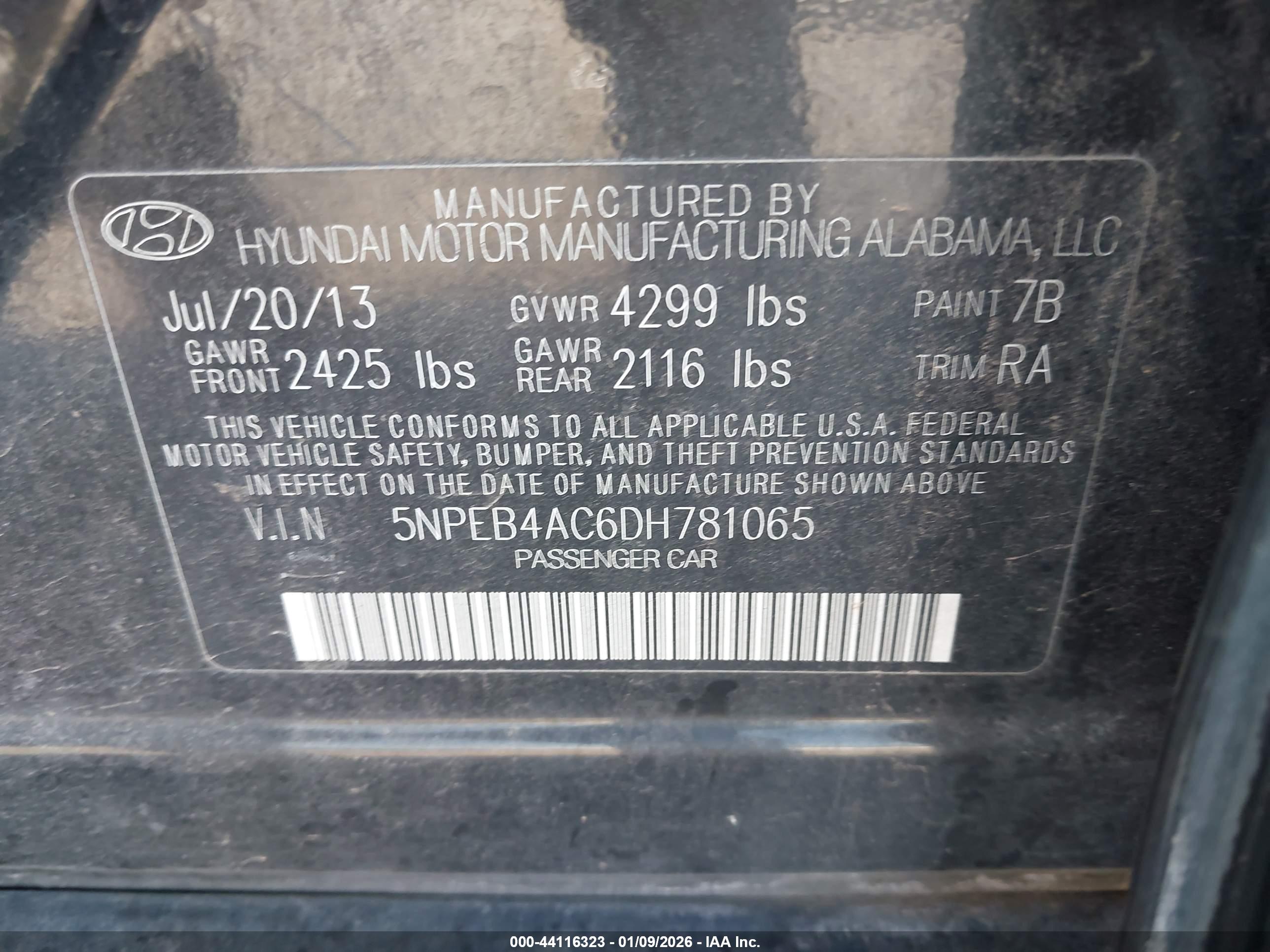 HYUNDAI SONATA image 9
