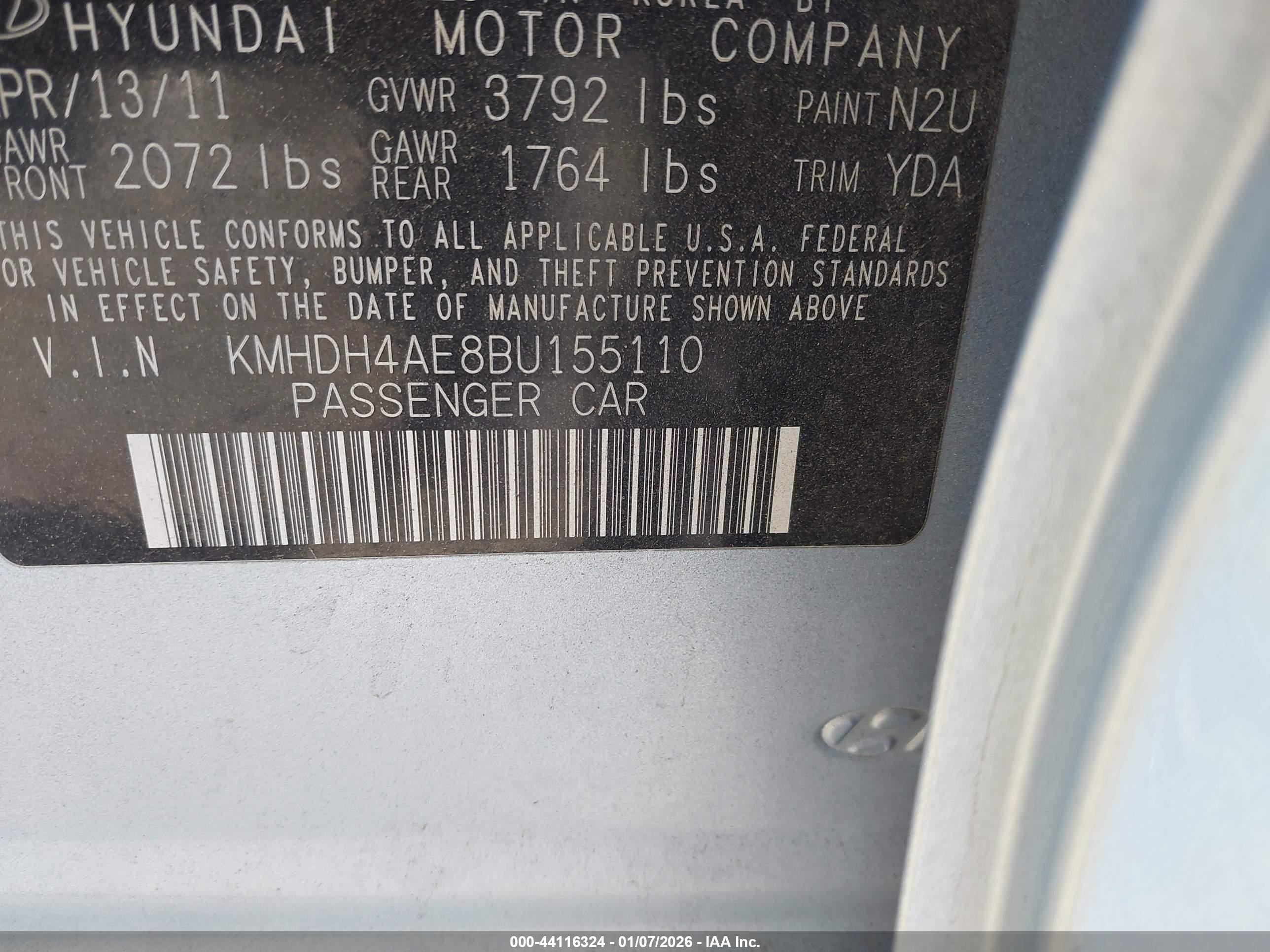 HYUNDAI ELANTRA image 9