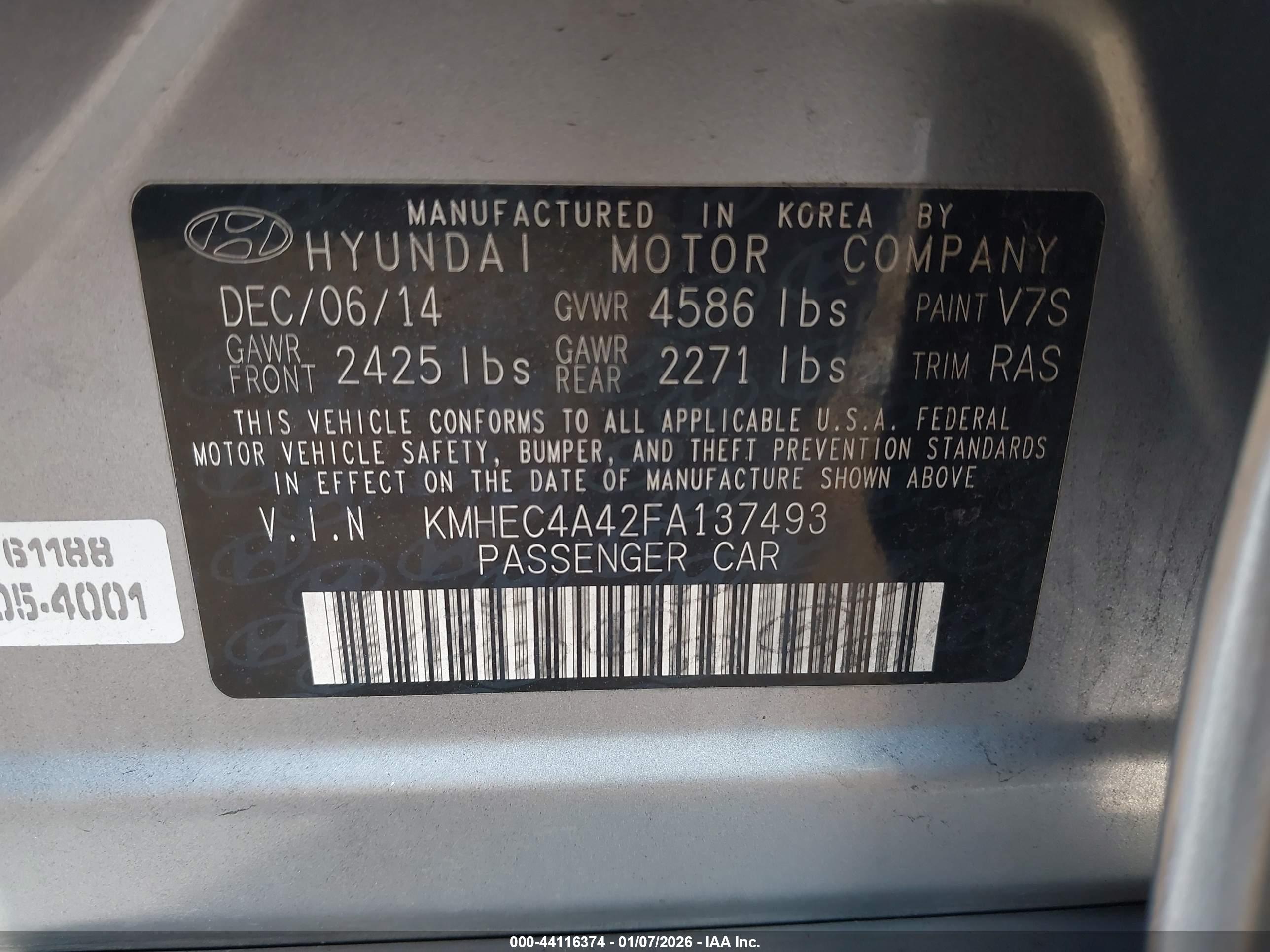 HYUNDAI SONATA image 9