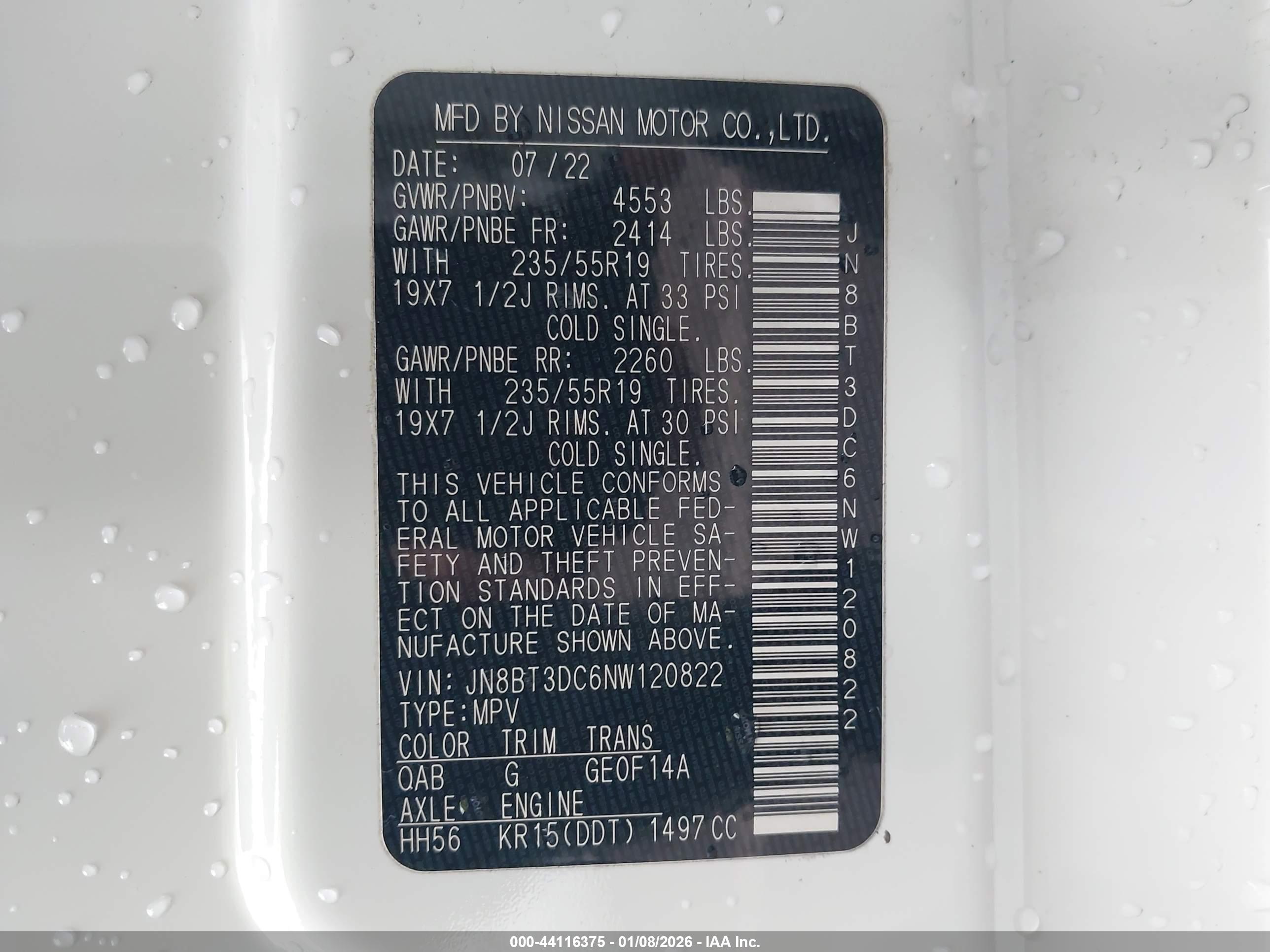 NISSAN ROGUE image 9