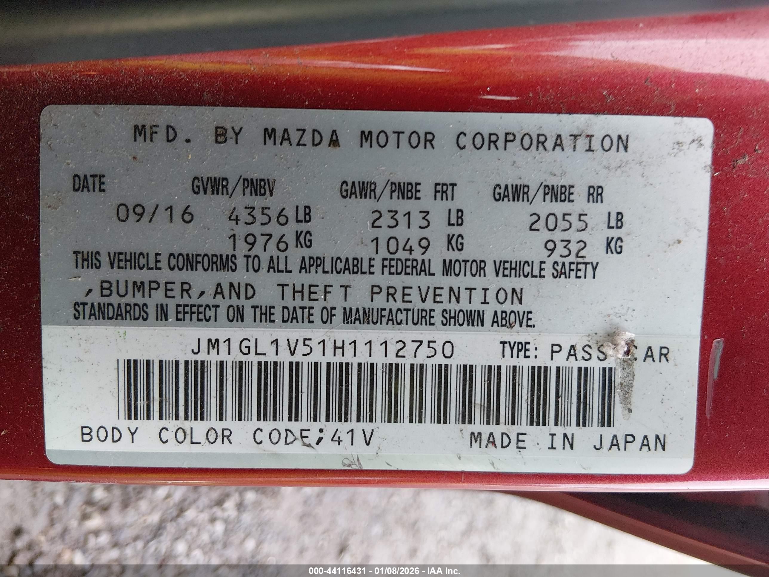 MAZDA MAZDA6 image 9