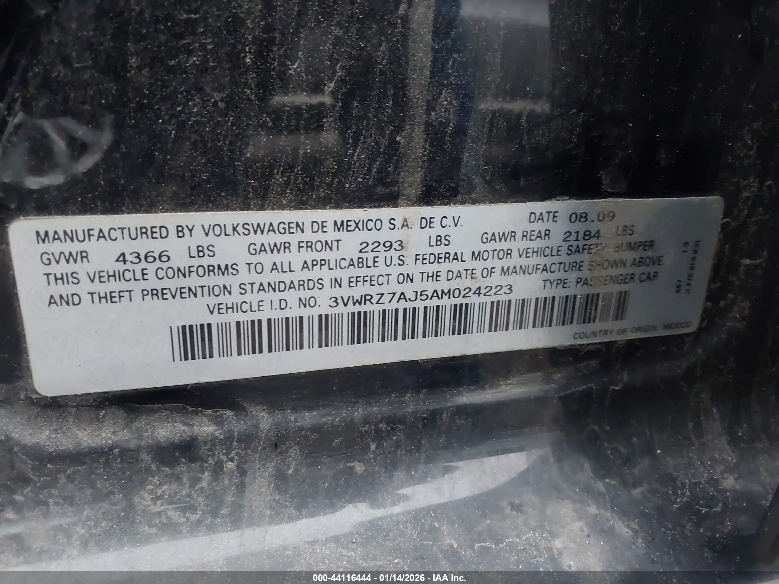 VOLKSWAGEN JETTA image 9