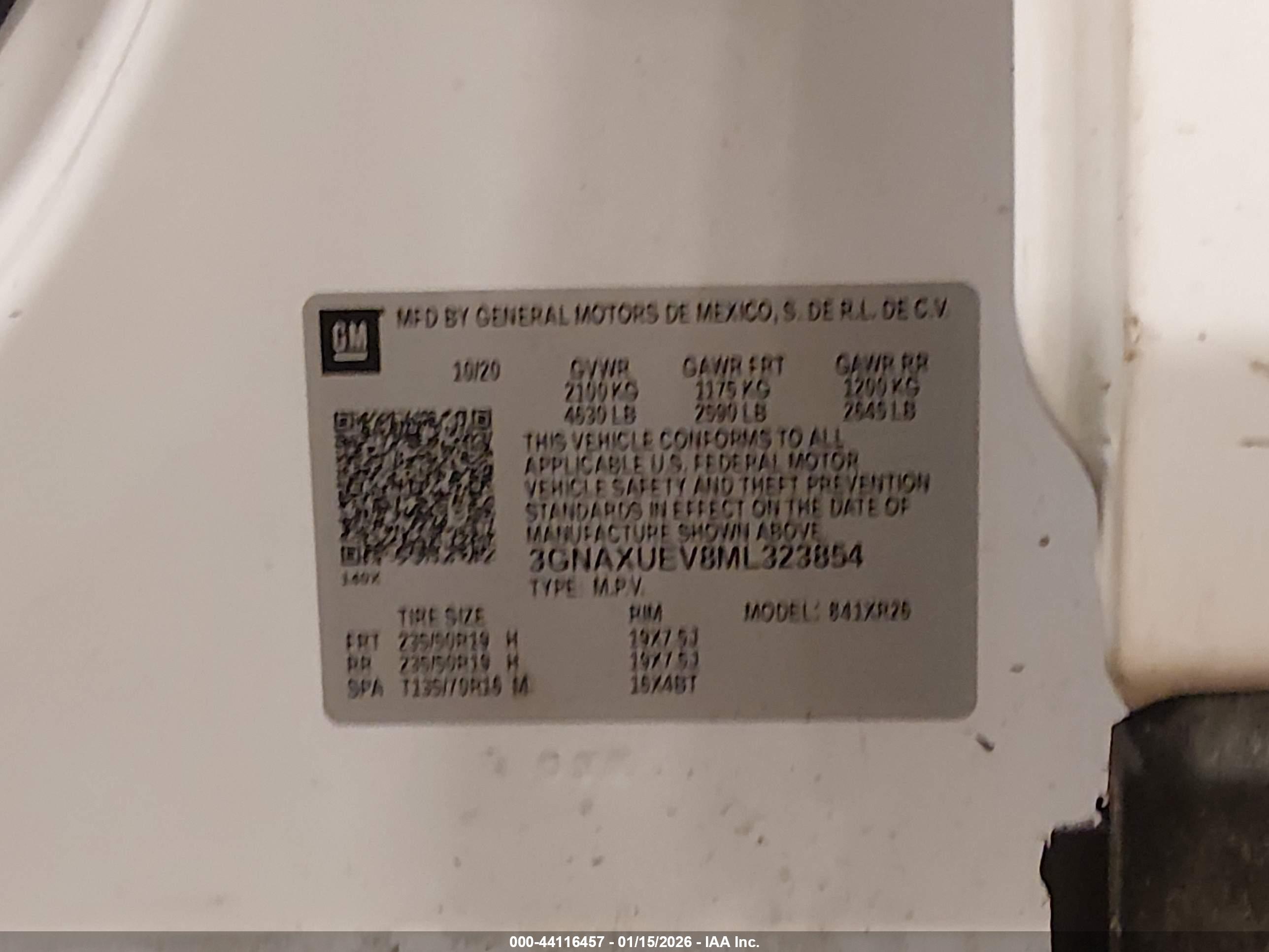 CHEVROLET EQUINOX image 9