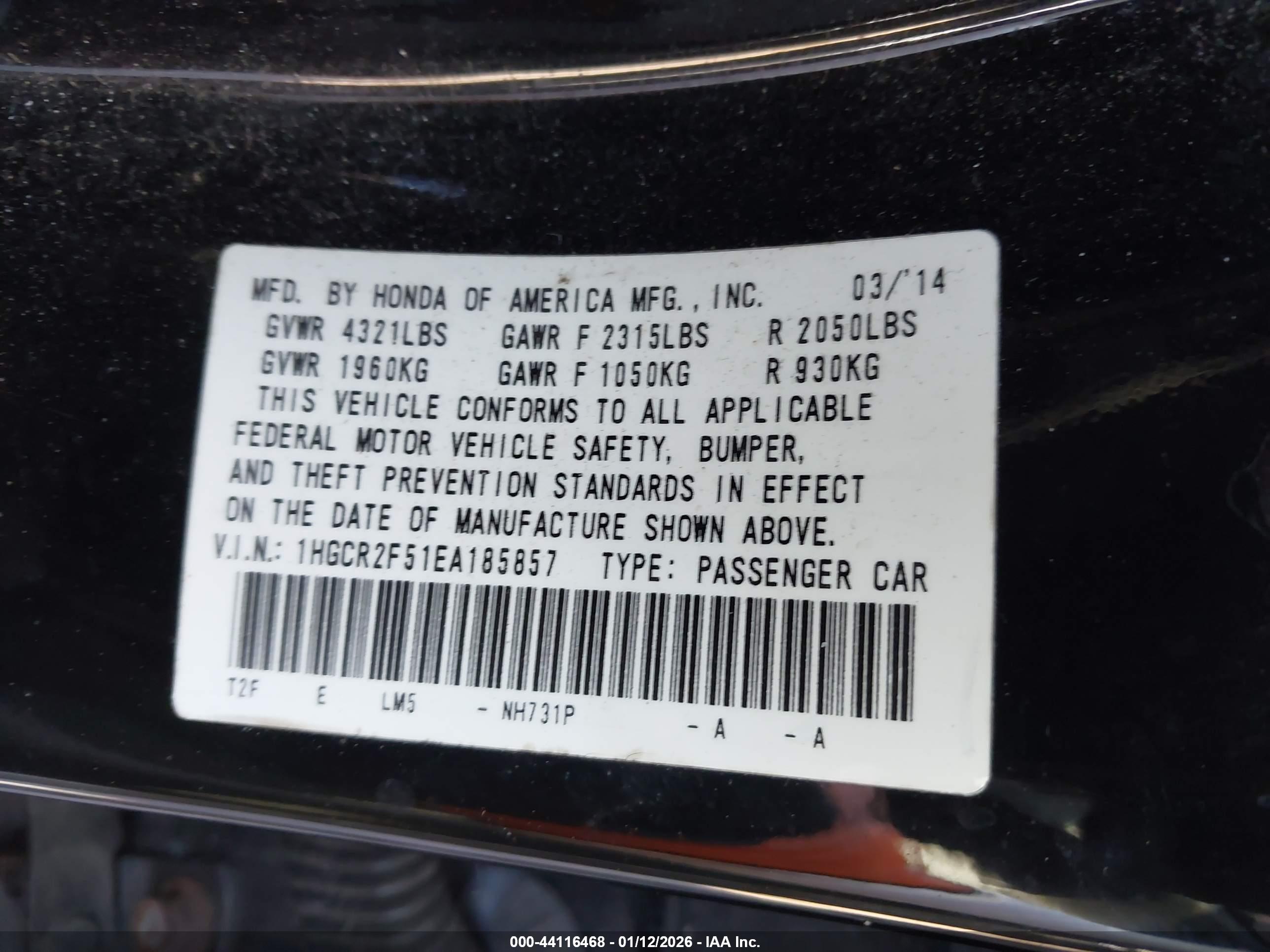 HONDA ACCORD image 9