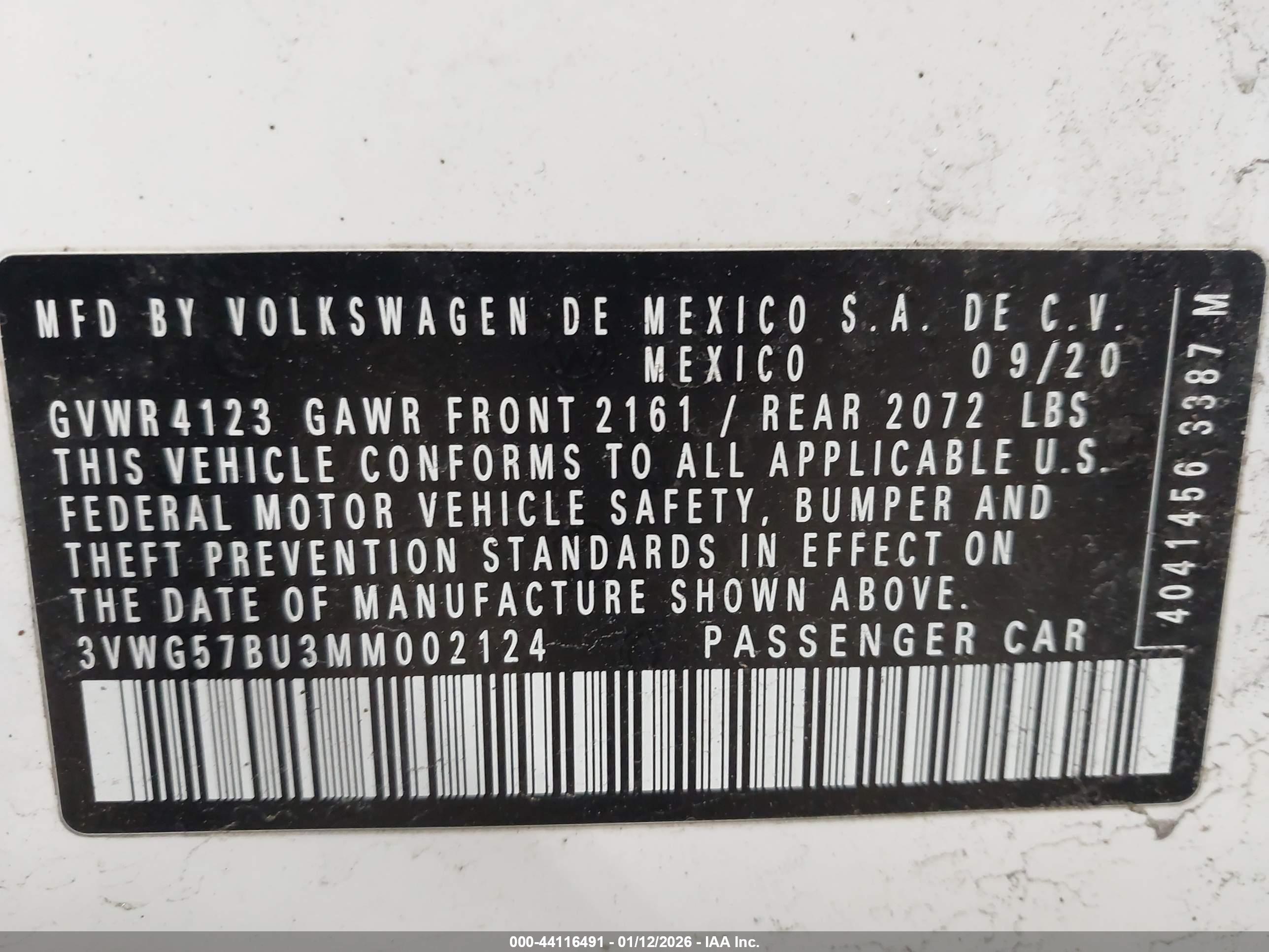 VOLKSWAGEN JETTA image 9