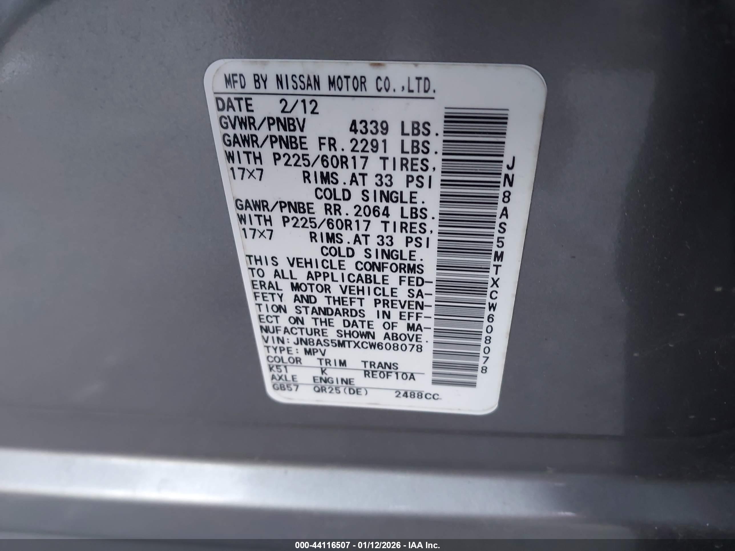 NISSAN ROGUE image 9