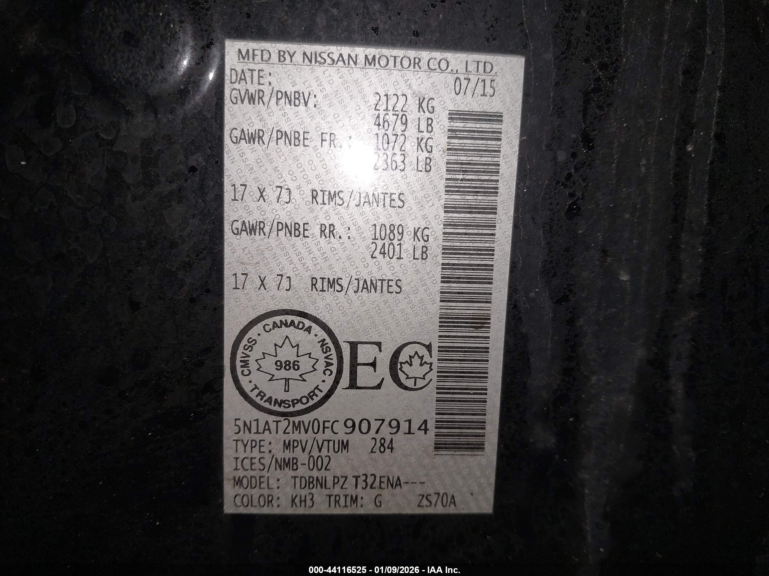 NISSAN ROGUE image 9