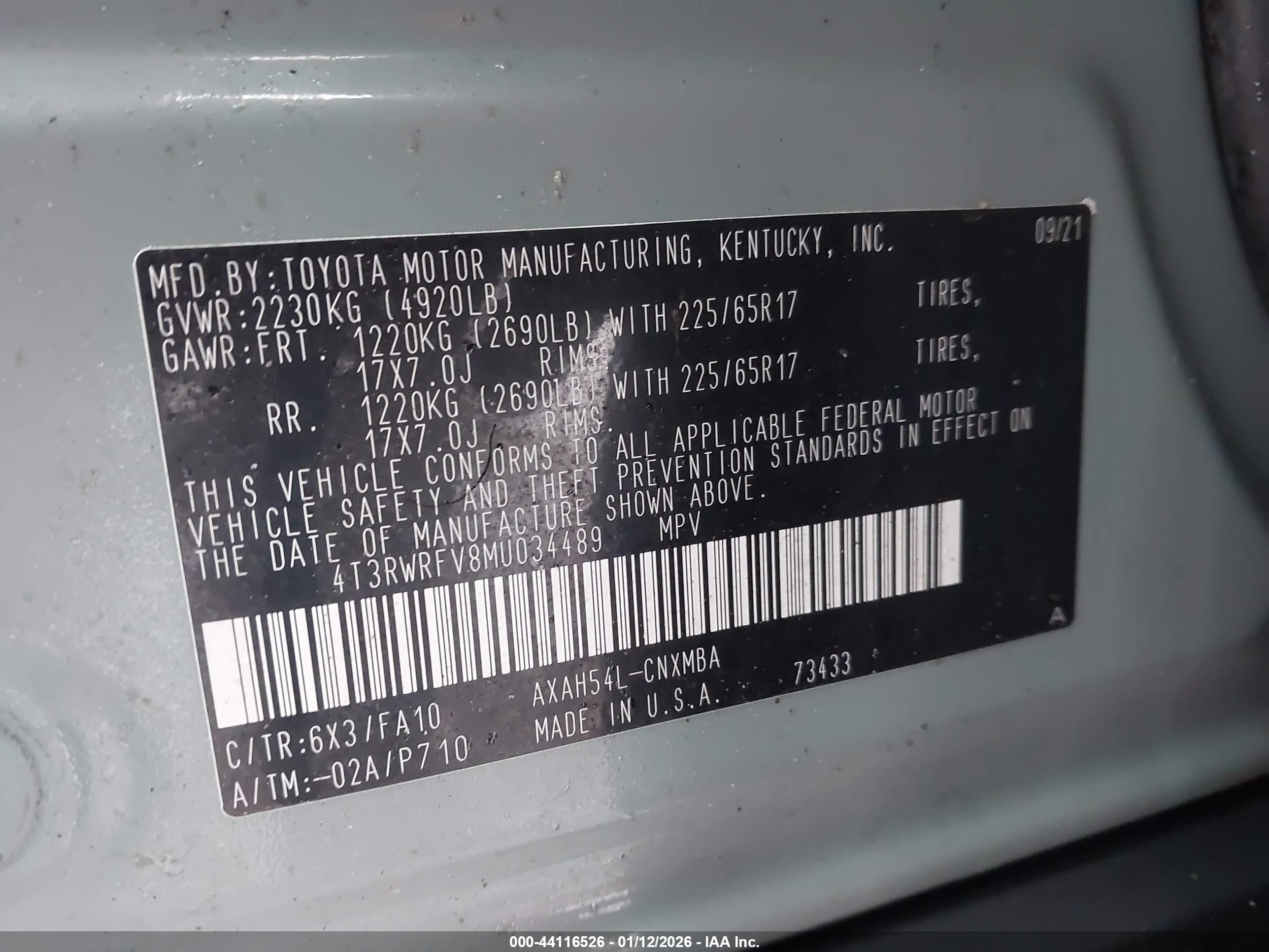 TOYOTA RAV4 image 9