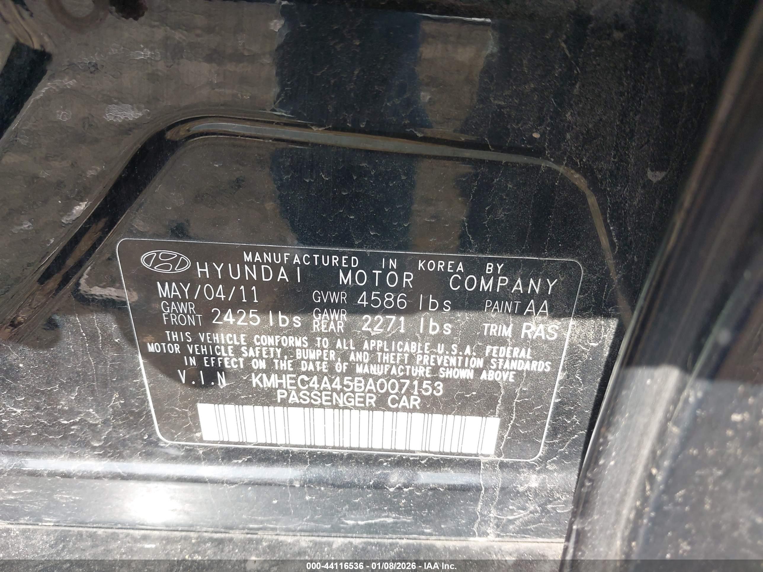 HYUNDAI SONATA image 9