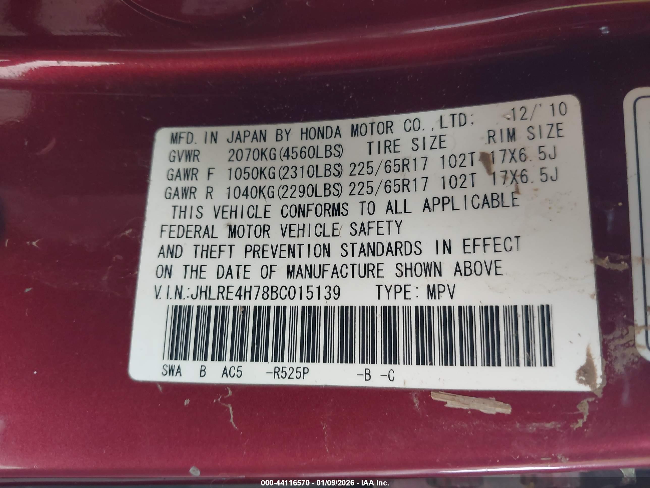 HONDA CR-V image 9