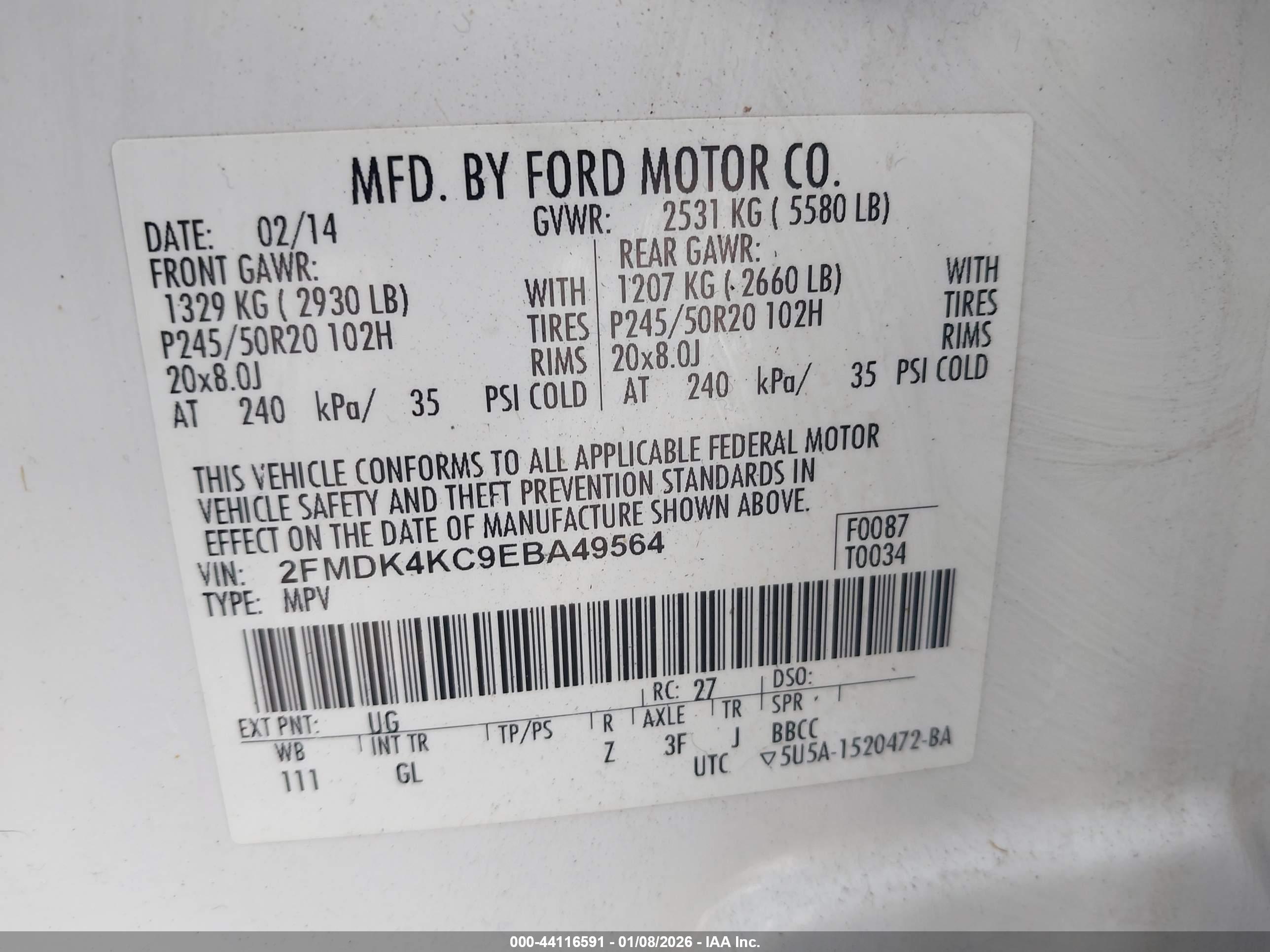 FORD EDGE image 9