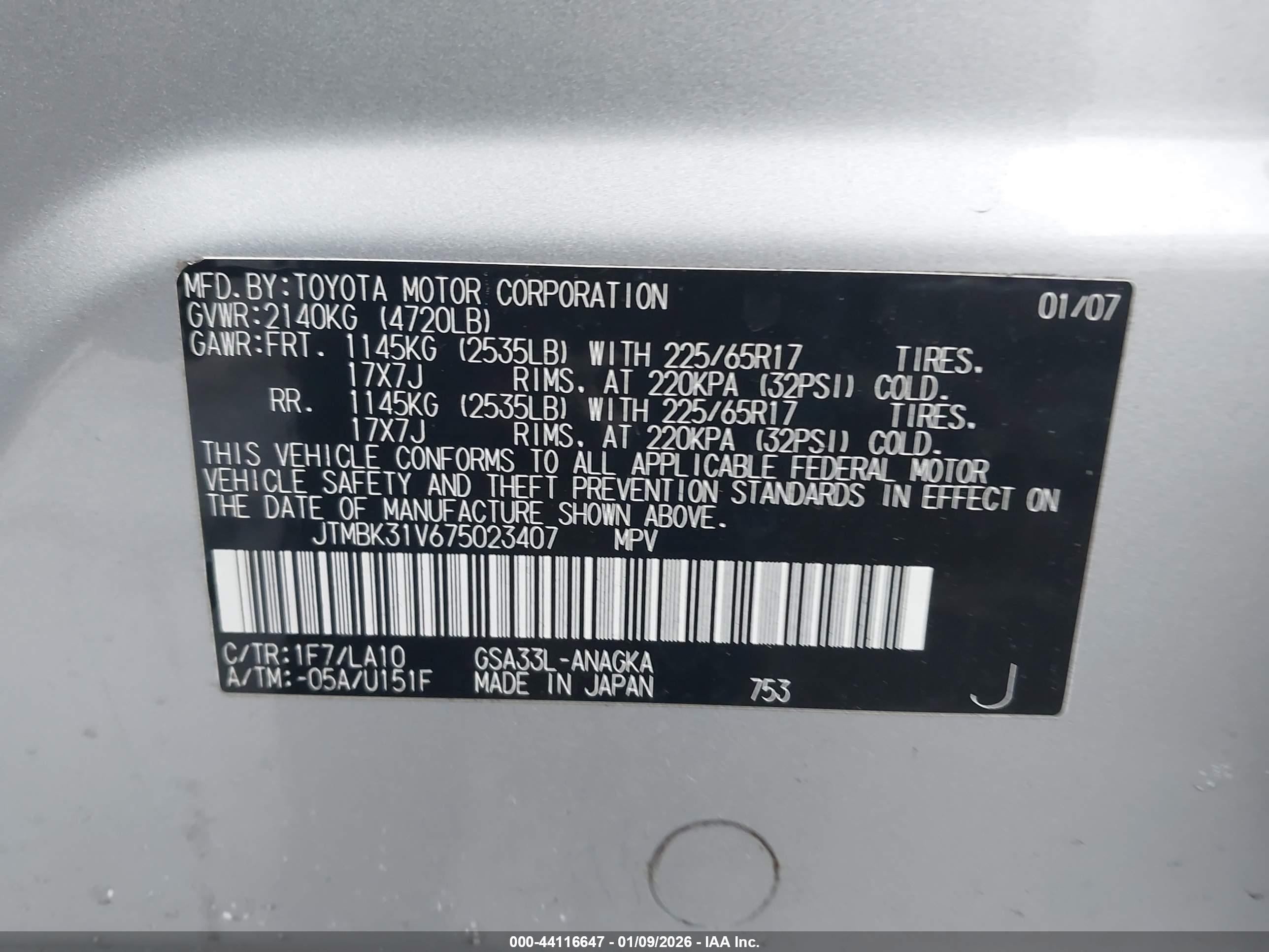 TOYOTA RAV4 image 9