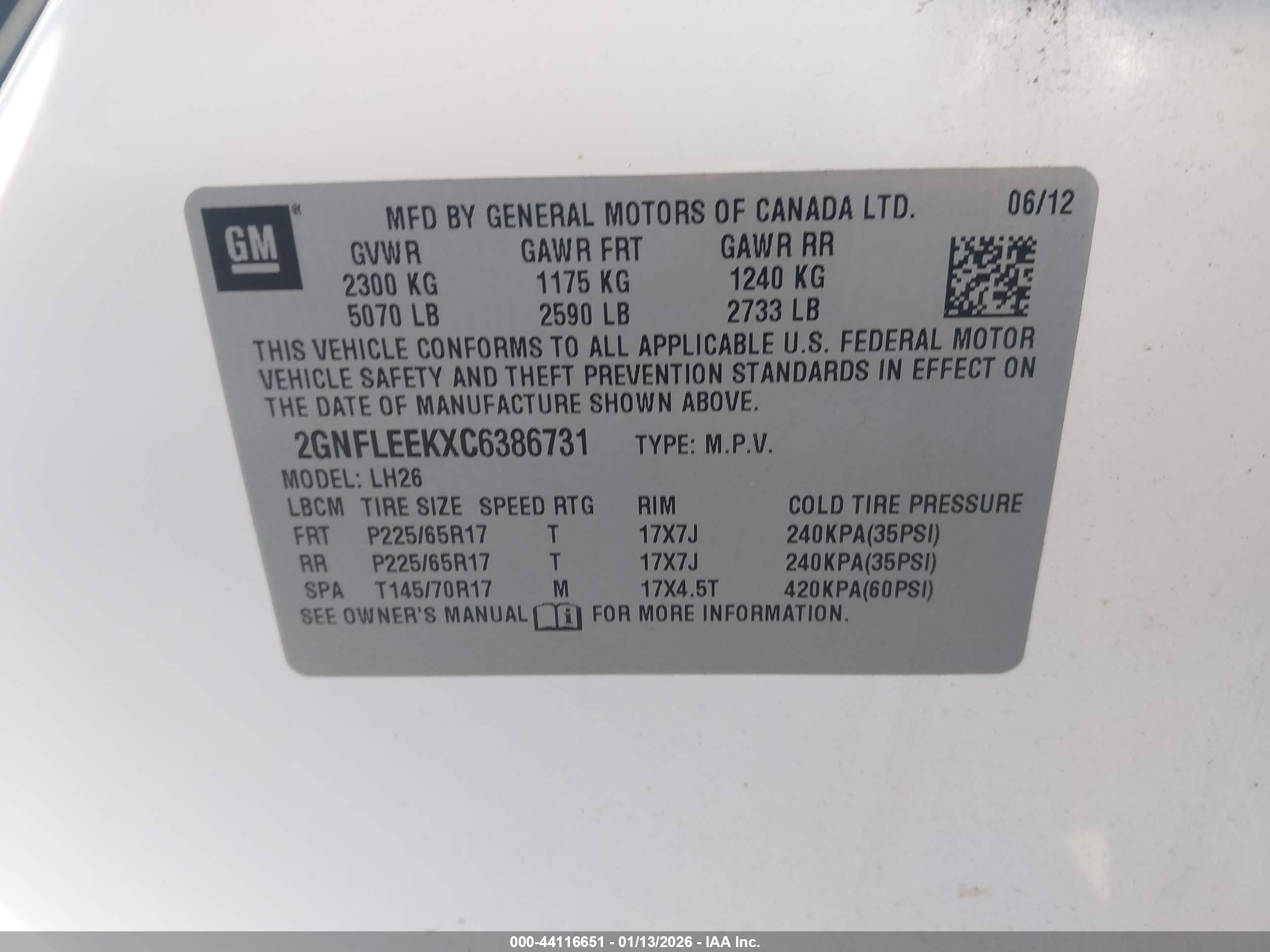 CHEVROLET EQUINOX image 9