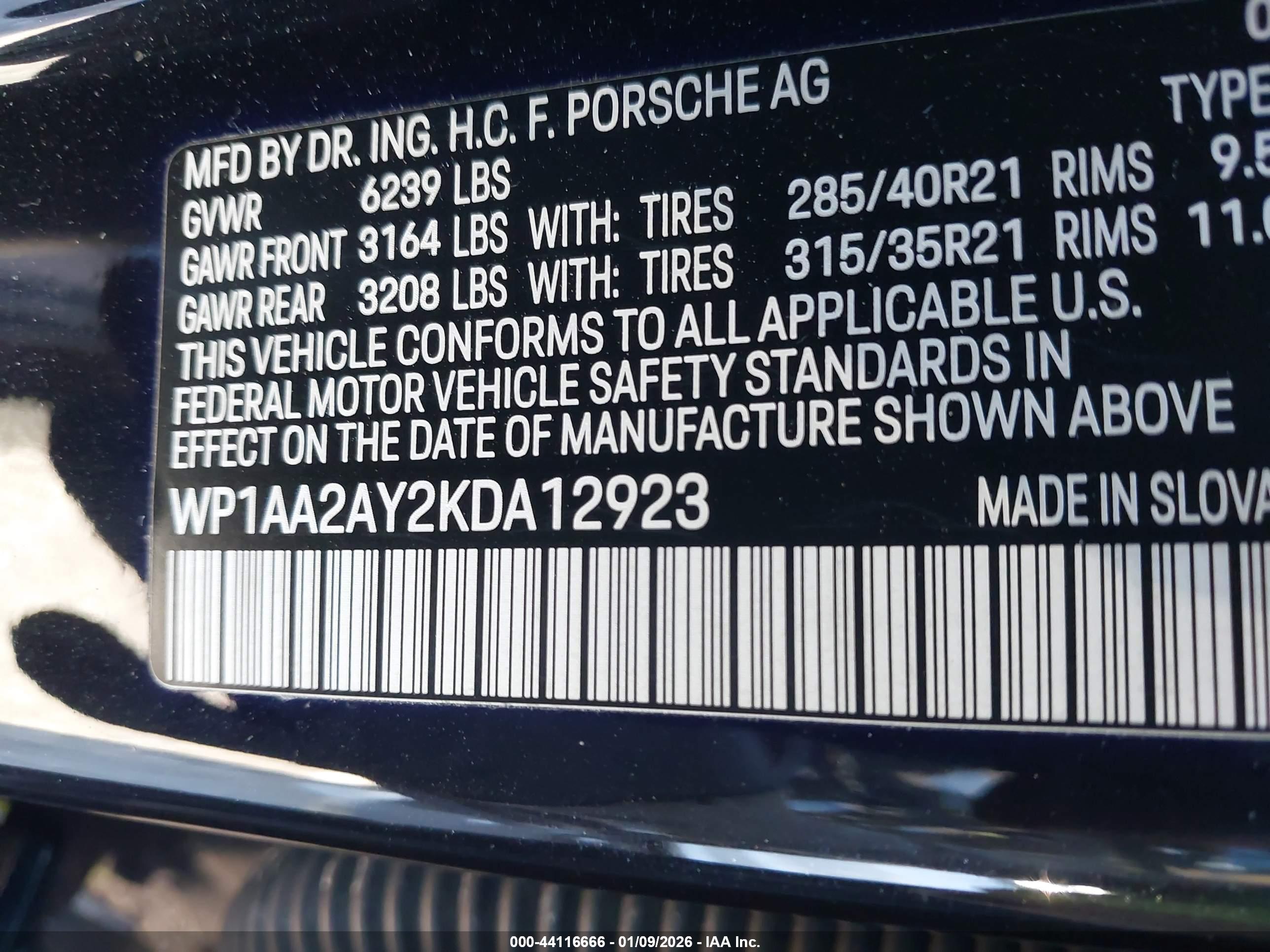 PORSCHE CAYENNE image 9