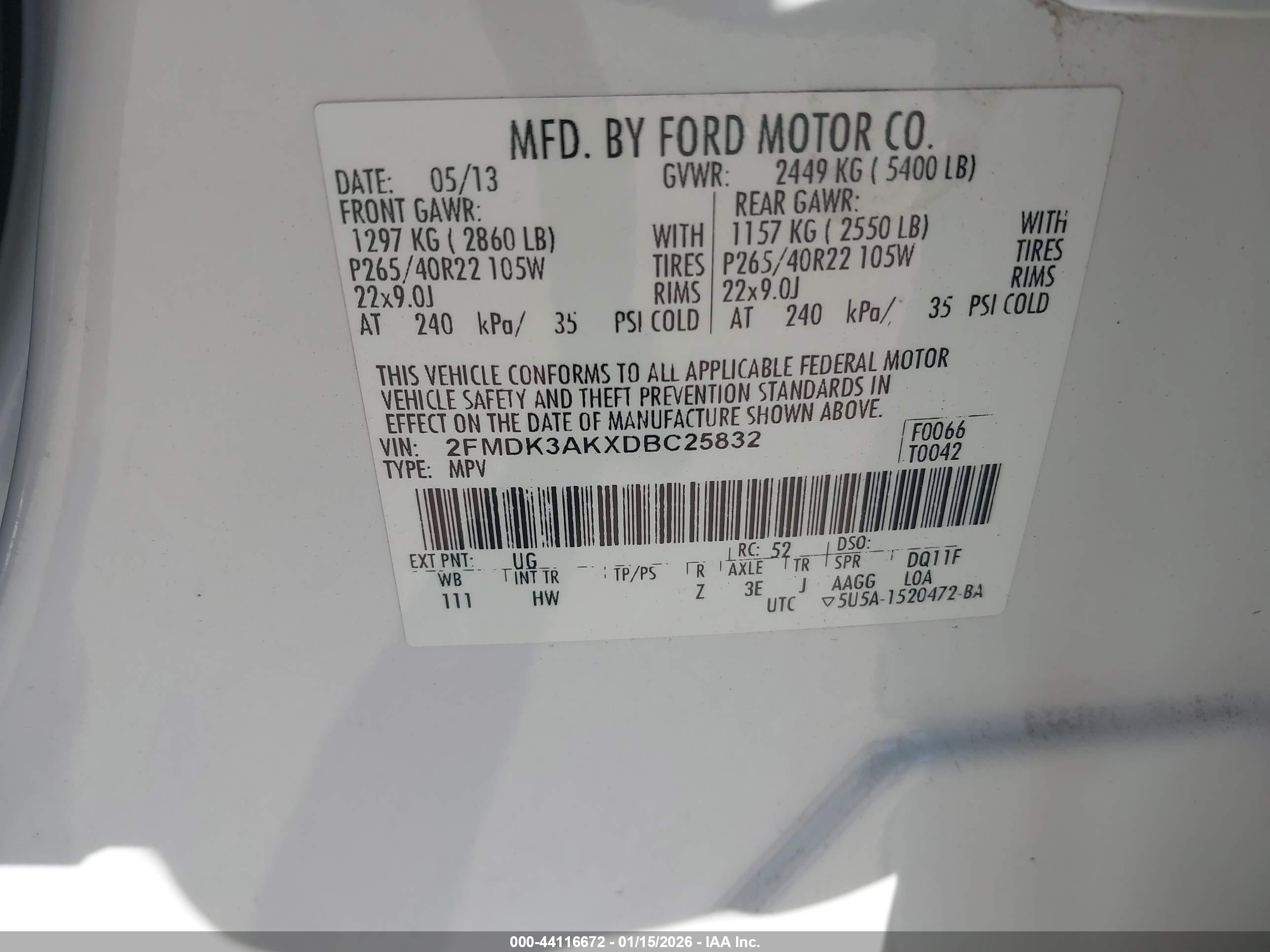 FORD EDGE image 9