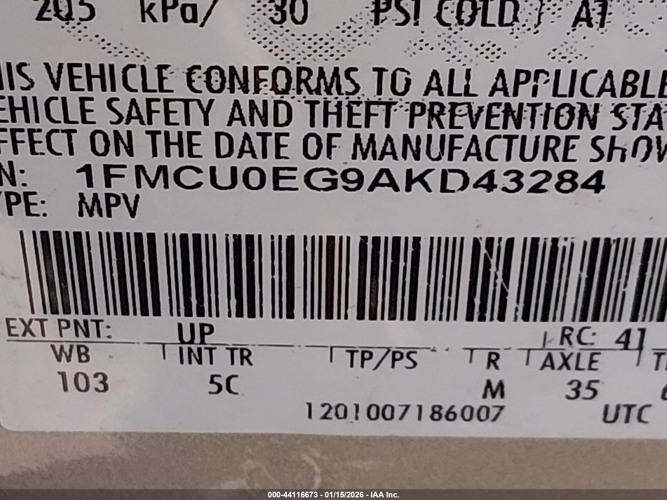 FORD ESCAPE image 9