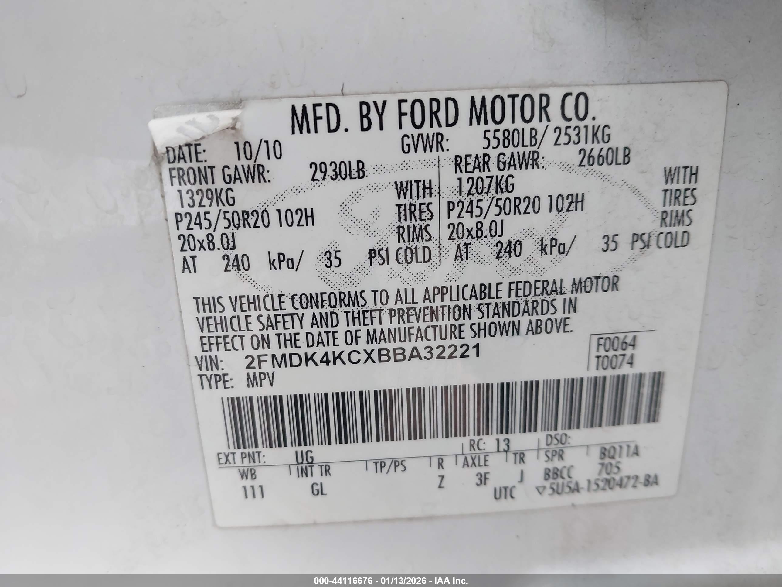 FORD EDGE image 9