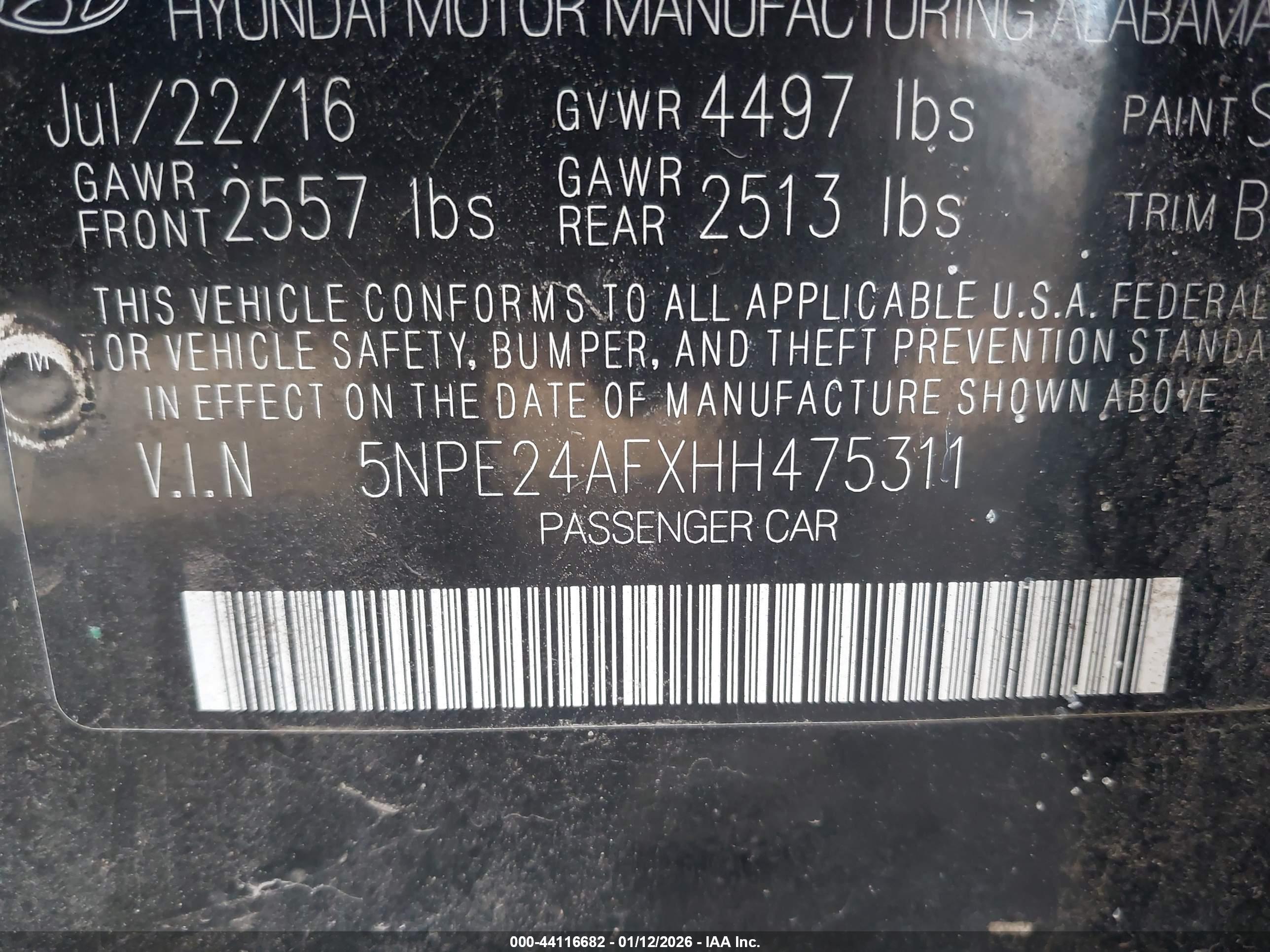 HYUNDAI SONATA image 9