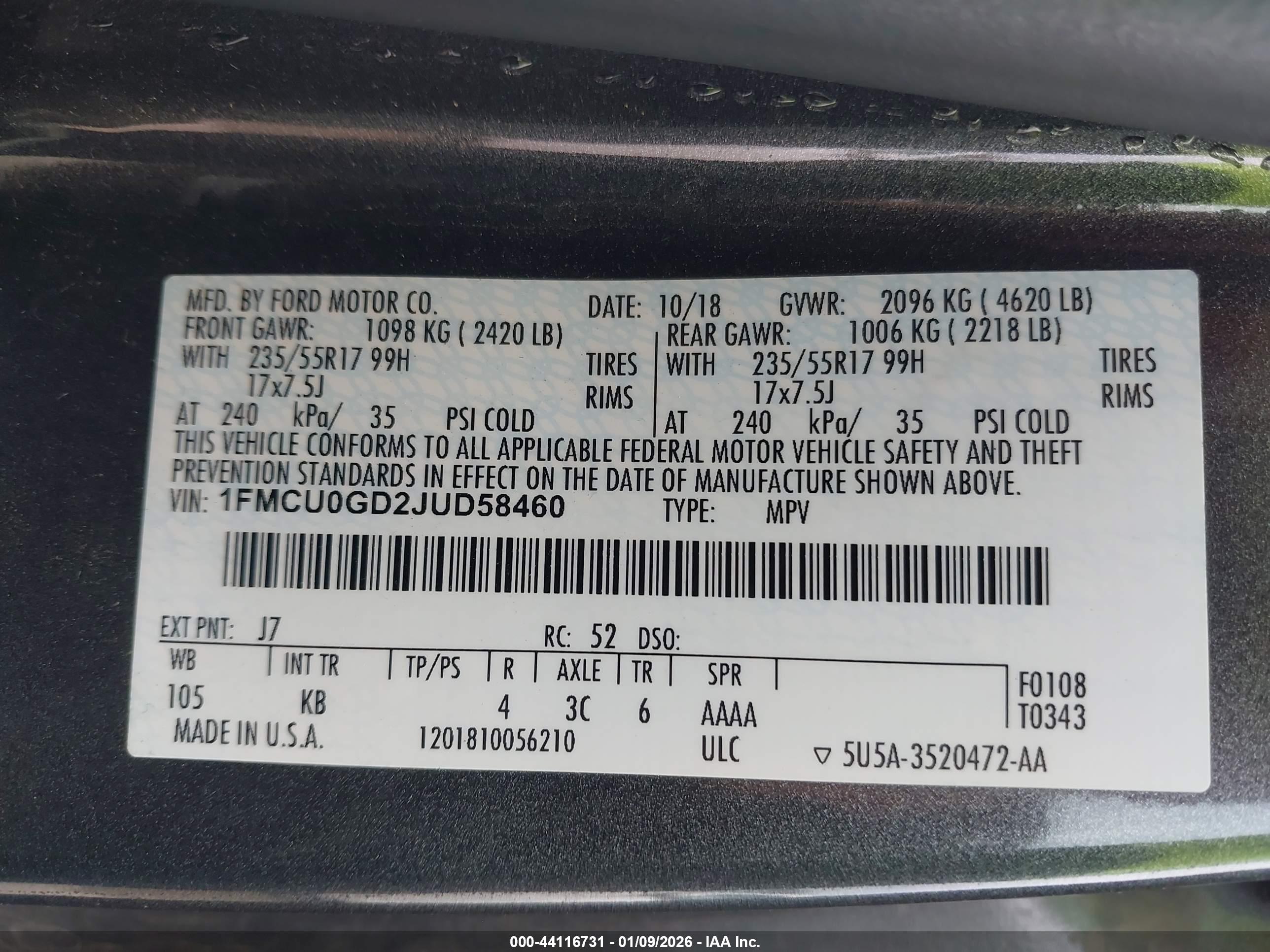 FORD ESCAPE image 9
