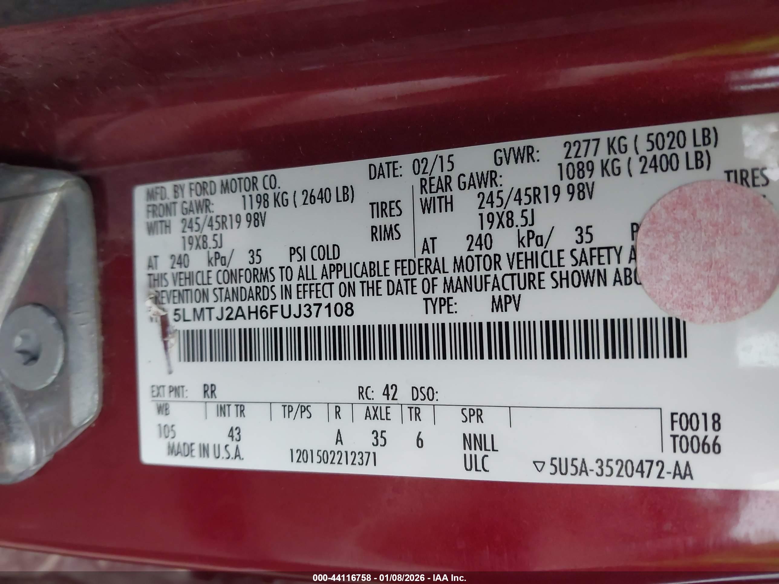LINCOLN MKC image 9